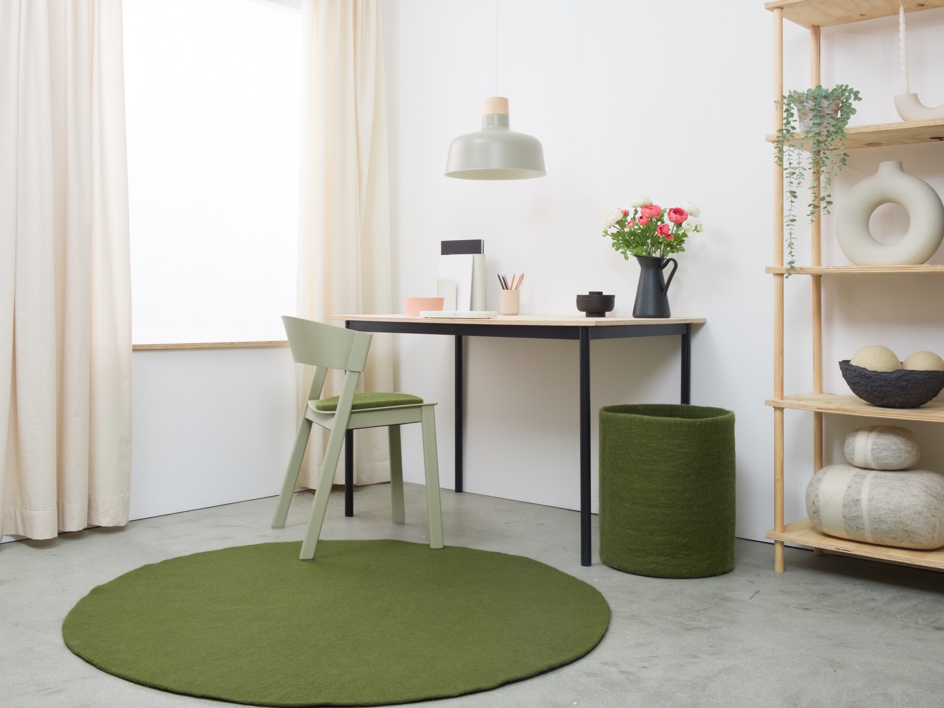 myfelt Jost Filzteppich - 90 cm