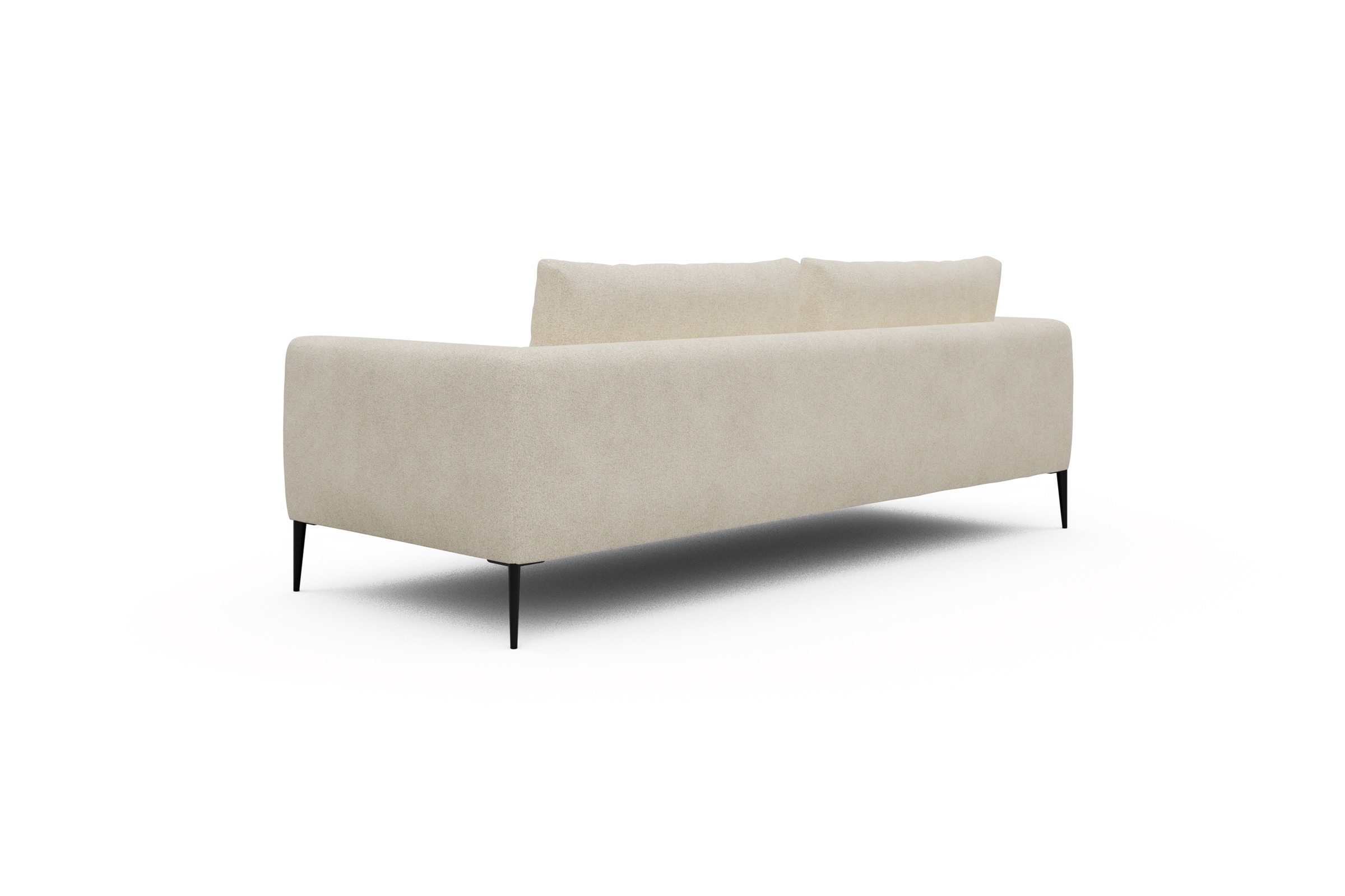 Sofa Paul 3-Sitzer Boucle-Off-White