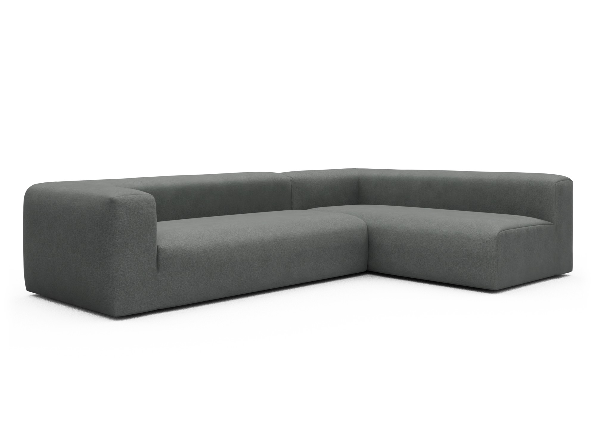 Skandi Home Ecksofa Fred 2x 2,5-Sitzer rechts offen Satya-Steel moebelfaktor