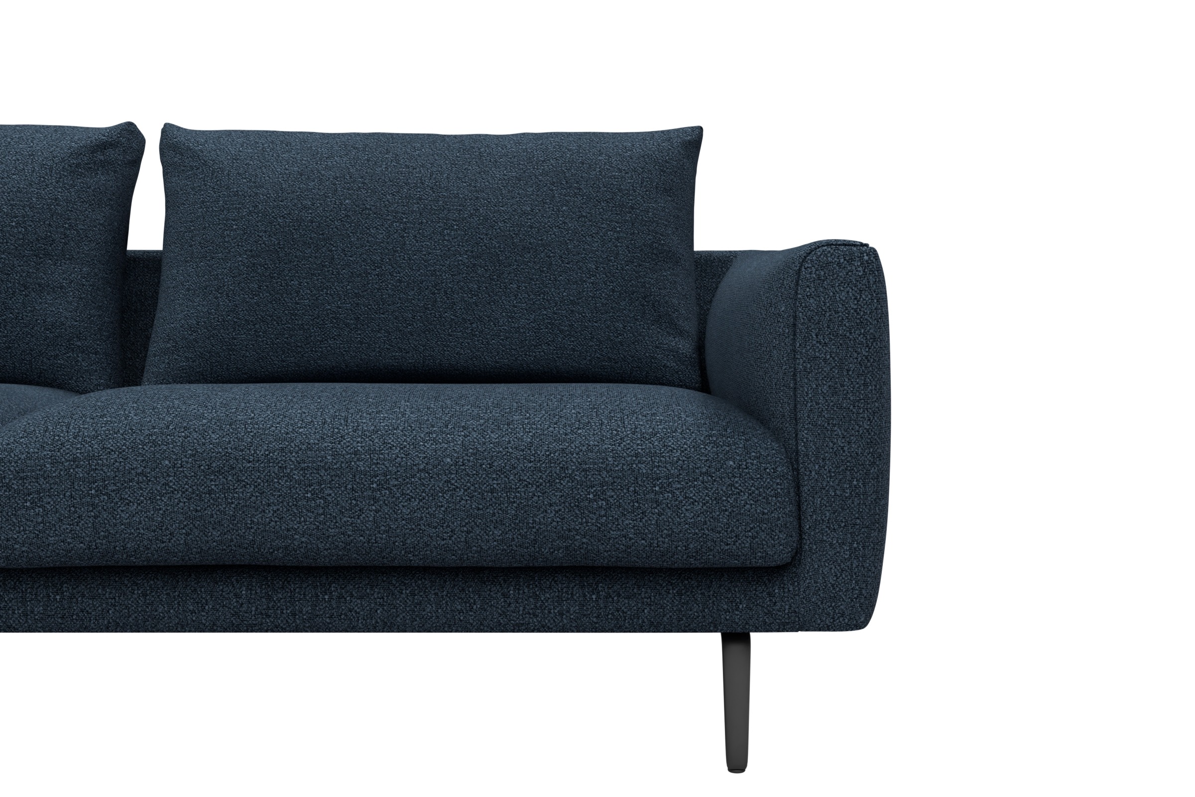 Sofa Karl 2-5-Sitzer Boucle-Blue