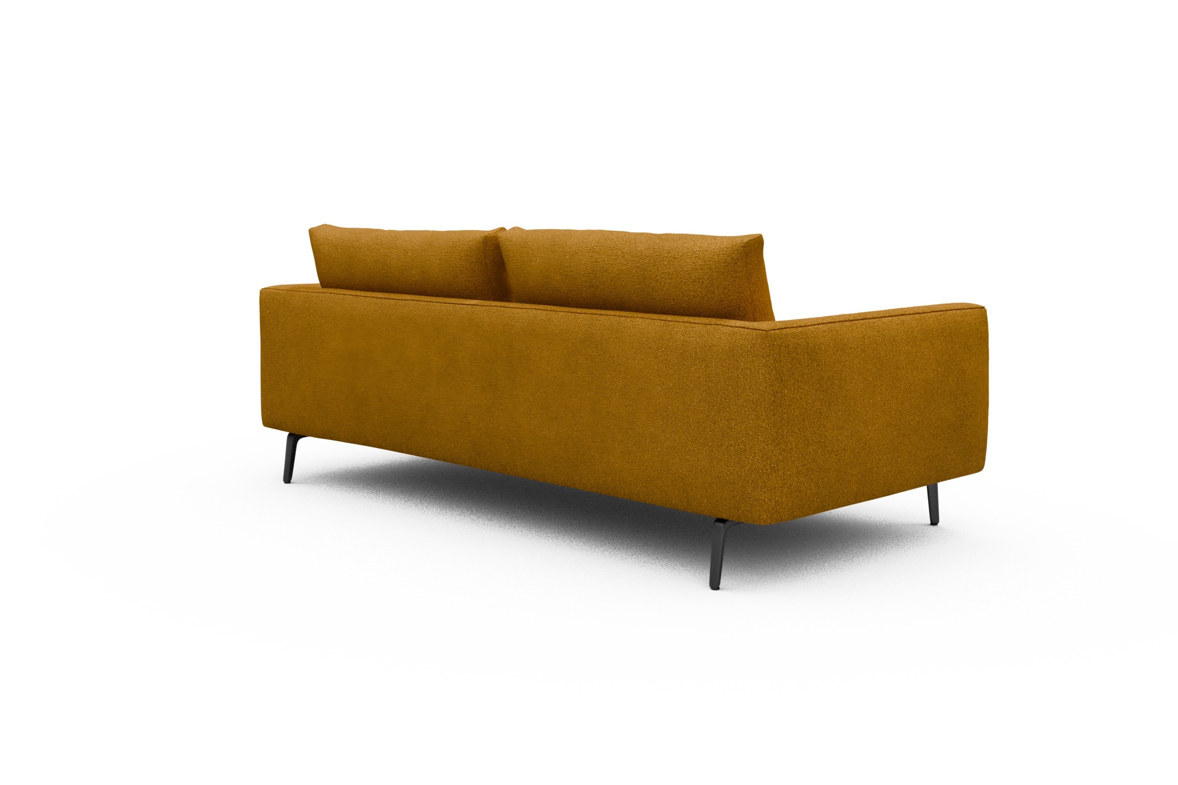 Sofa Karl 3-Sitzer Boucle-Ochre