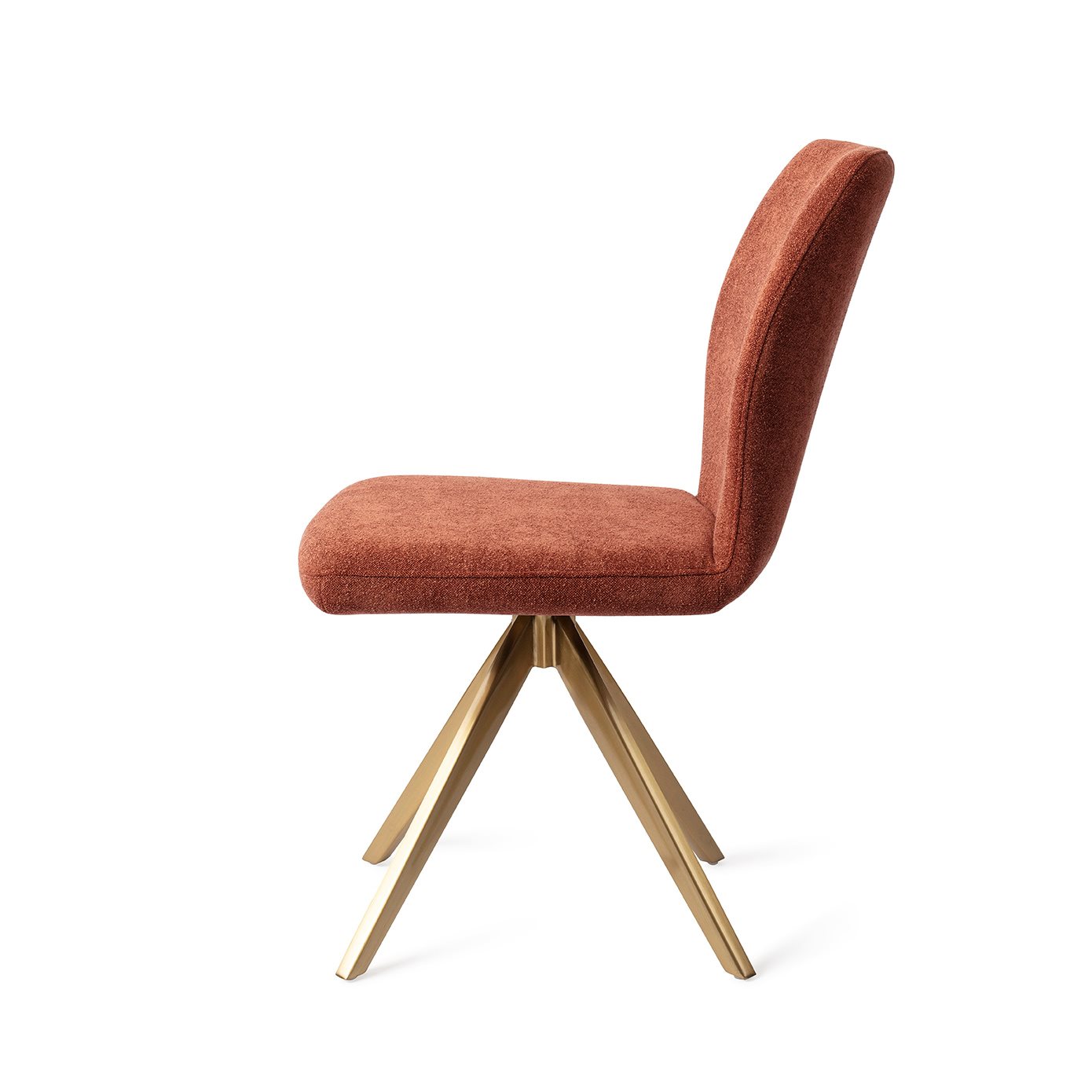 Jesper Home Esszimmerstuhl Ikata Cosy-Copper Turn Gold