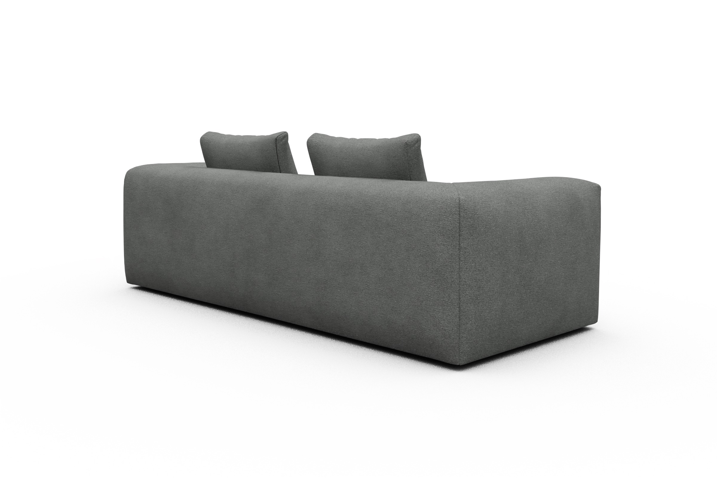 Sofa Fred 3-Sitzer Boucle-Ash-Grey