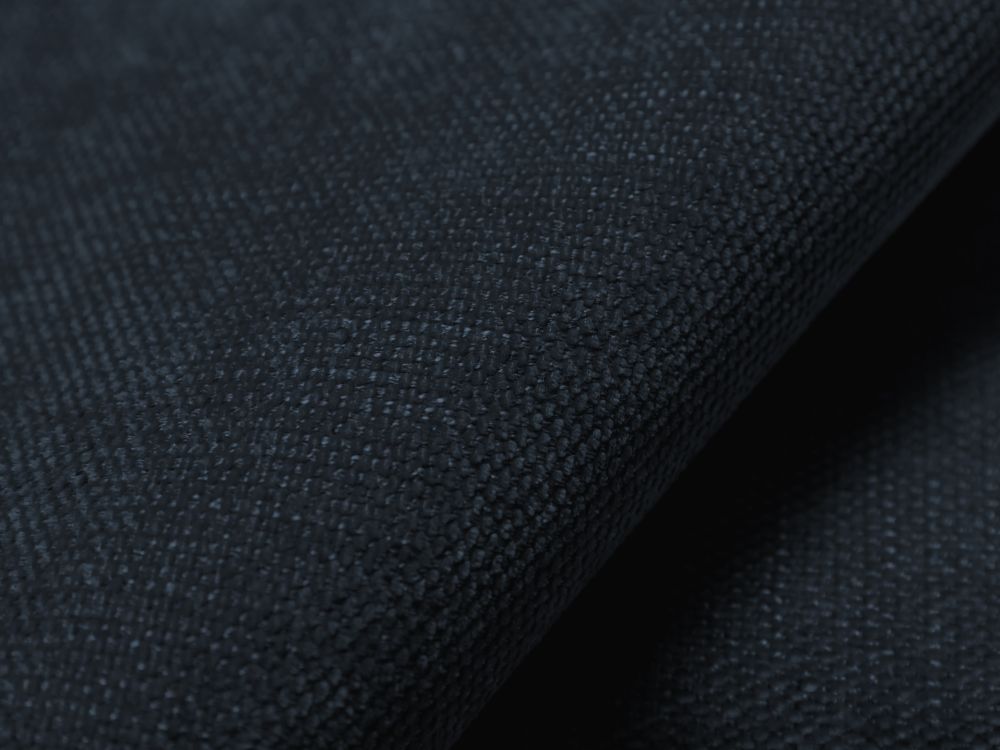 Cosmopolitan Design Sessel Turin Strukturierter Stoff Rosario Dunkelblau