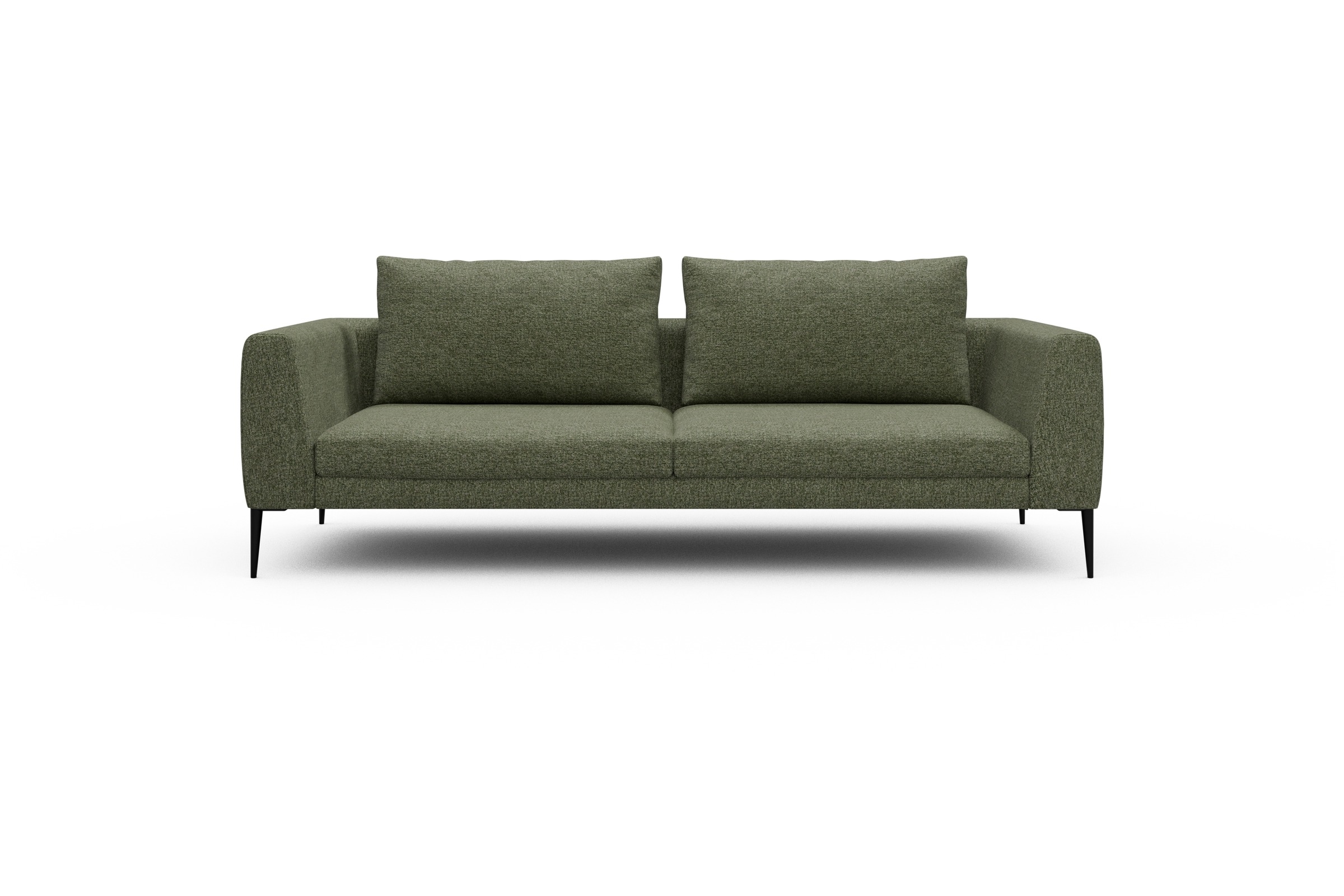 Skandi Home Sofa Paul 3-Sitzer Carreno-Vivid-Green moebelfaktor