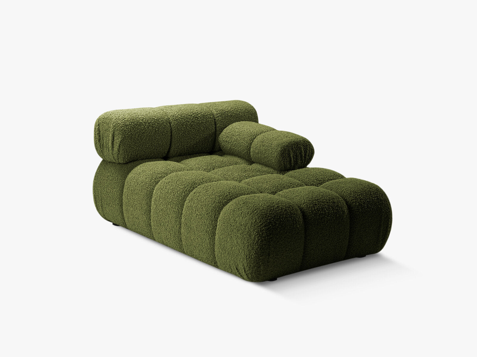 Micadoni Recamiere Bellis Rechts Boucle Rolf Grün