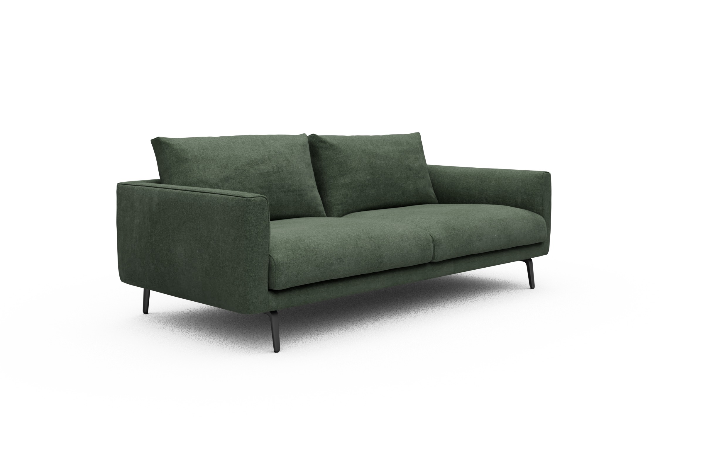 Sofa Karl 3-Sitzer Casone-Forest-Green
