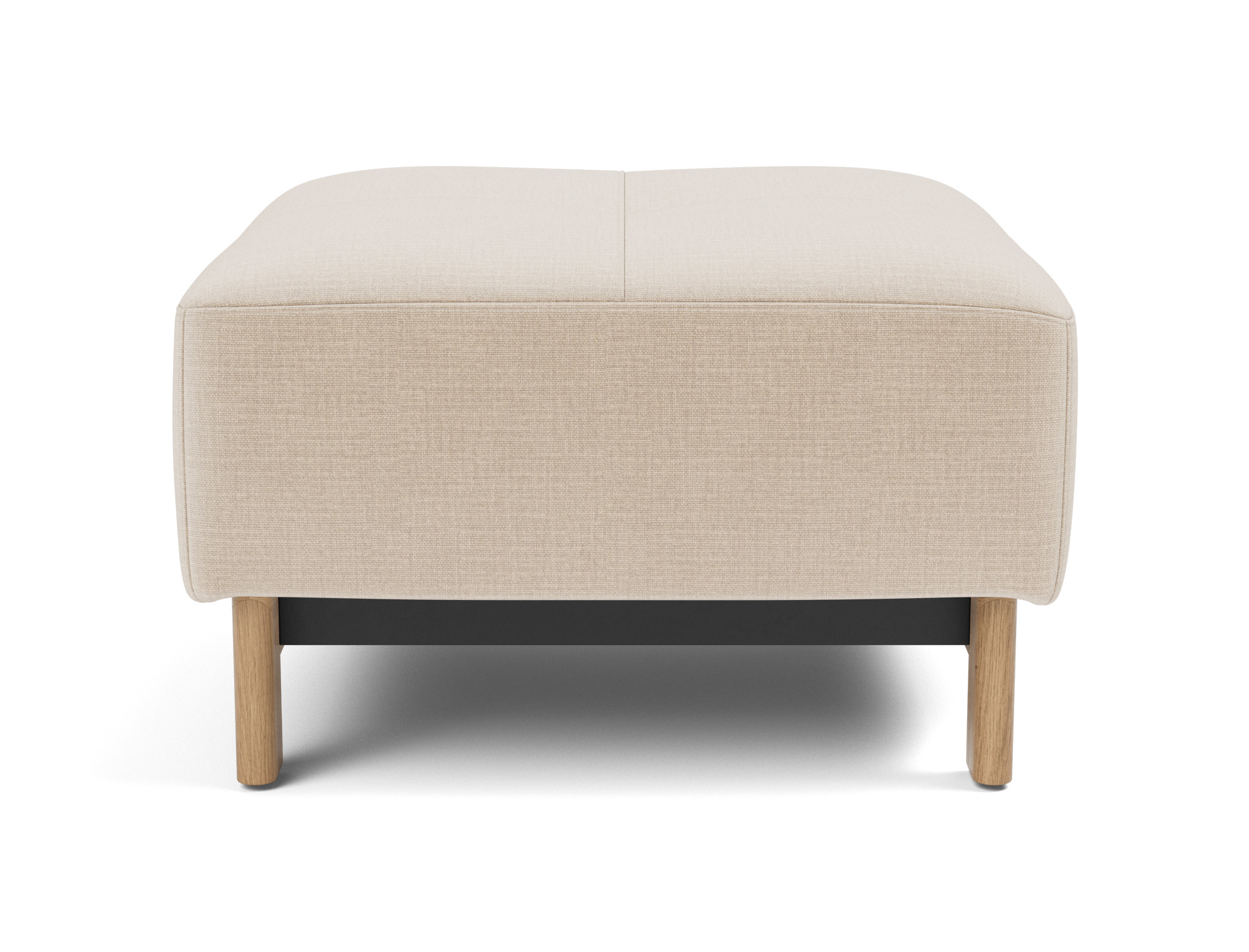 Hocker Pyxis Chenille Esina 410-Almond-Beige