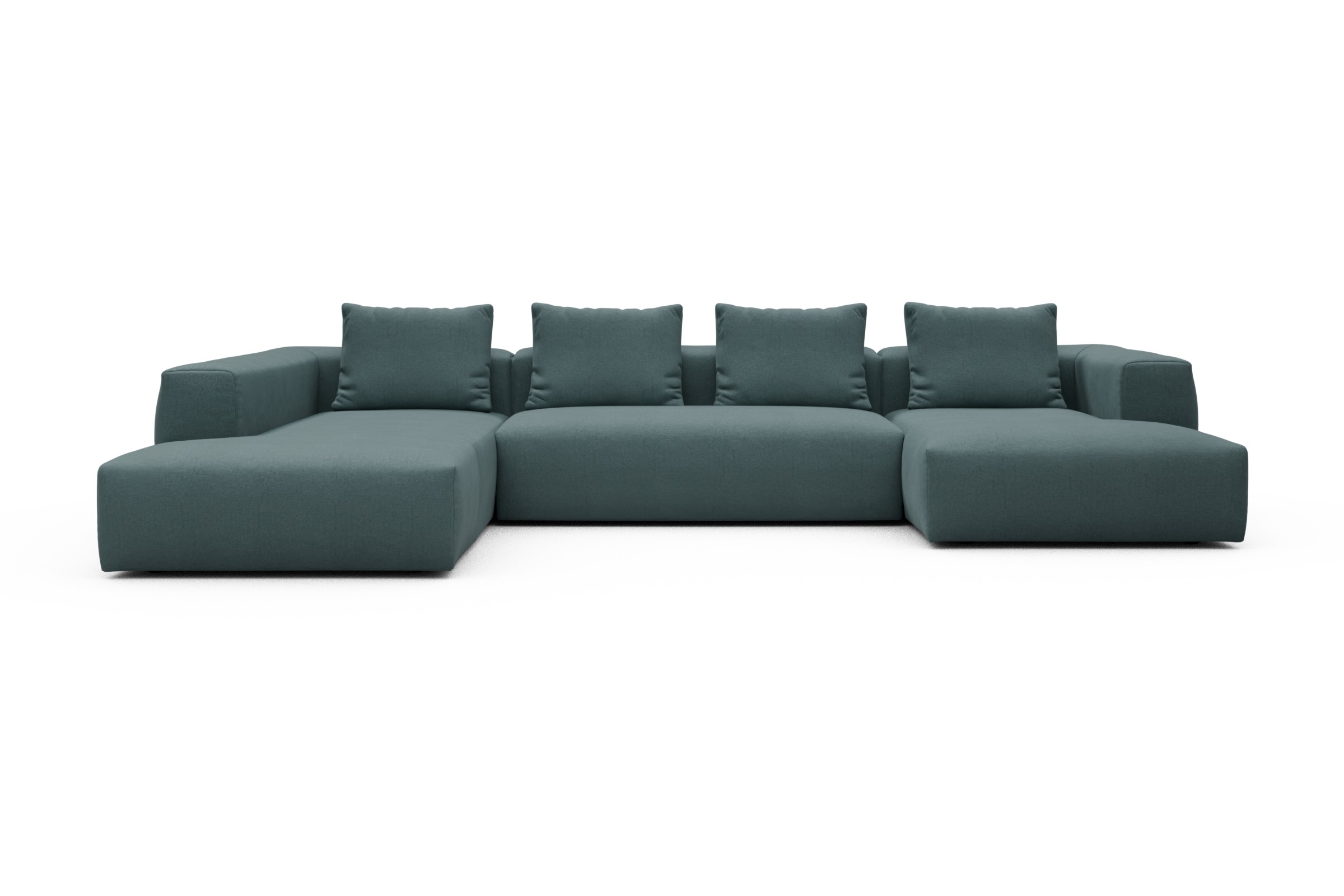 Skandi Home Wohnlandschaft Fred Relax-Ecke links mit 2-Sitzer und Chaiselongue rechts Satya-Niagara moebelfaktor