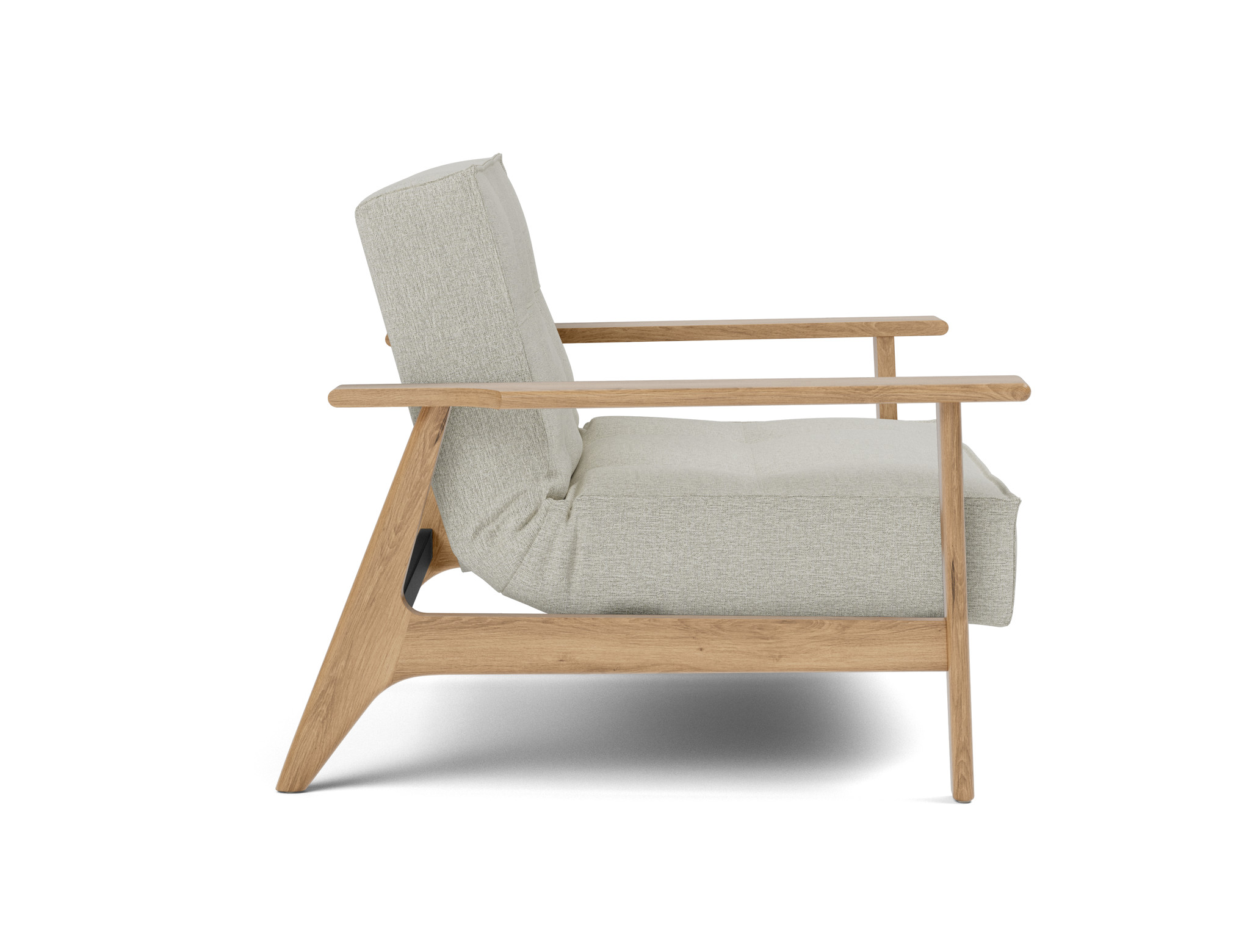 Sessel Splitback Frej Flachgewebe Mixed Dance 527-Natural
