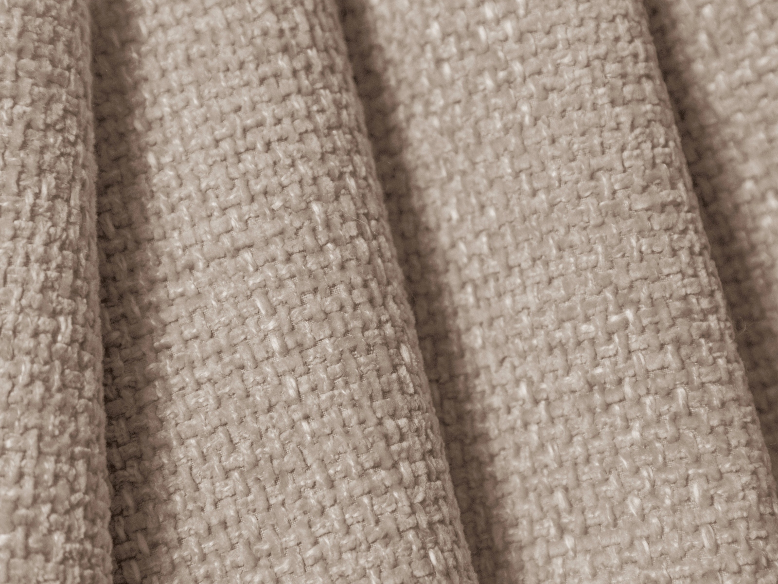 Micadoni Ecksofa Kaelle 4-Sitzer mit Schlaffunktion Rechts Chenille Beige