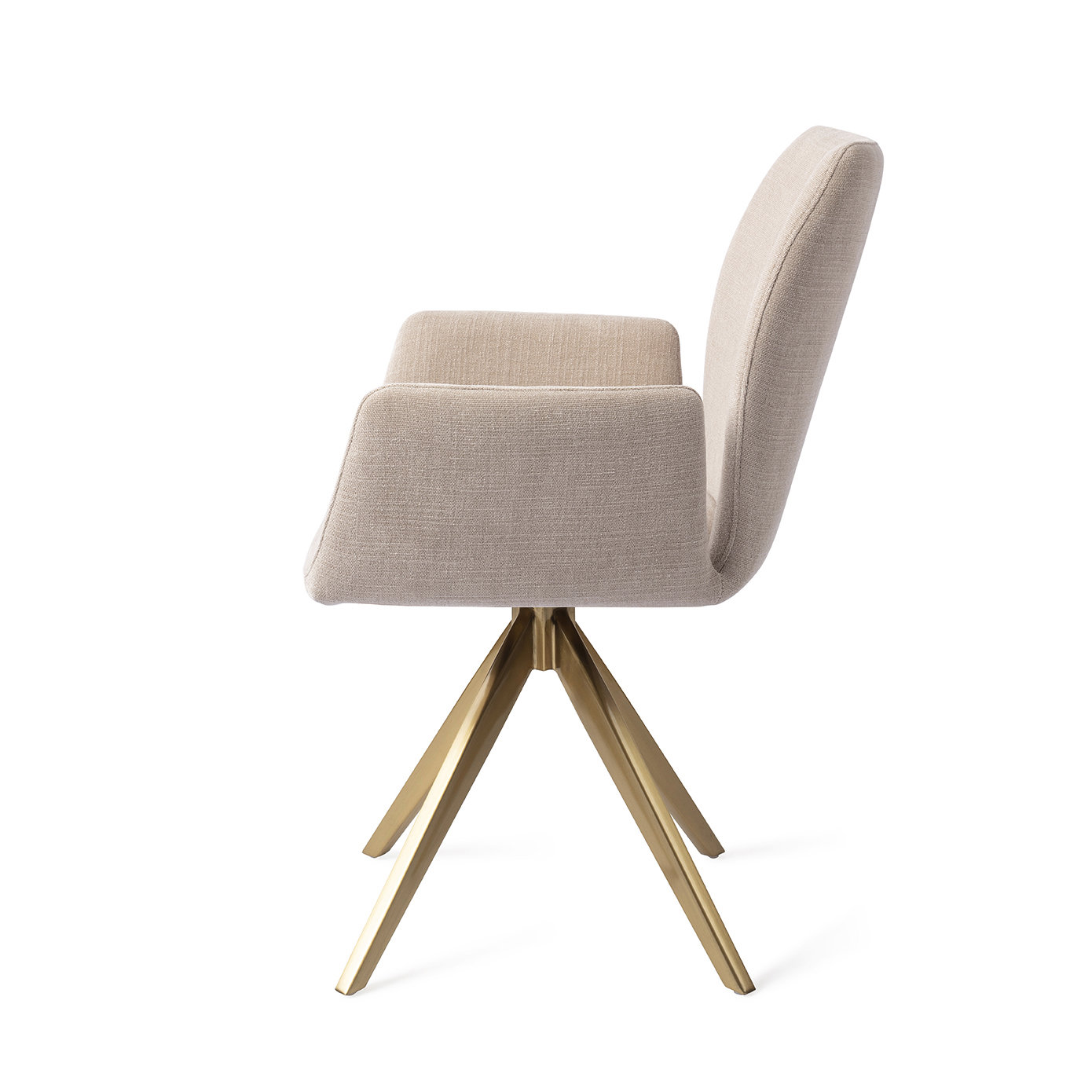 Jesper Home Esszimmerstuhl Misaki Sand Strand Turn Gold