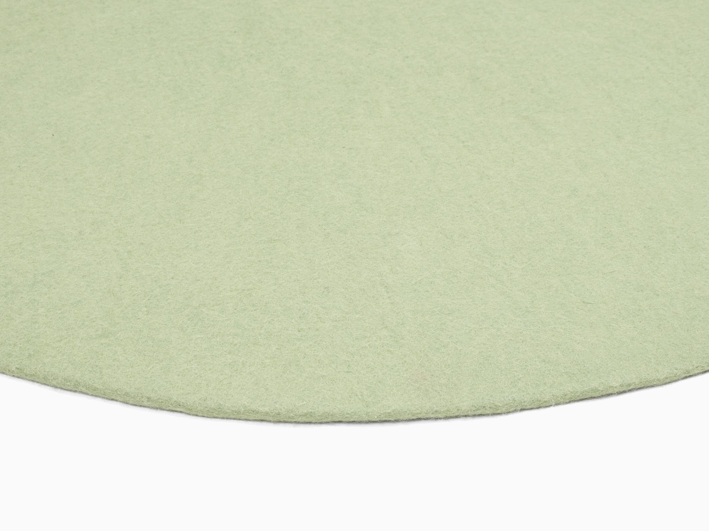 myfelt Lasse Filzteppich Hellgrün rund Ø 50 cm