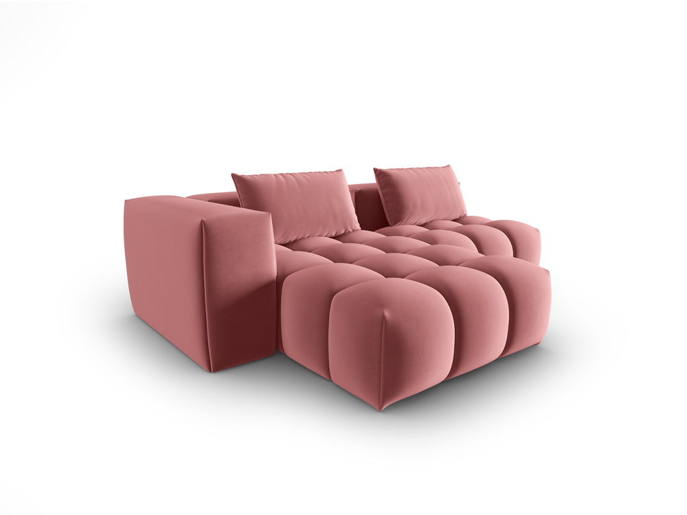Cosmopolitan Design Ecksofa Verona 3-Sitzer offen Samt Casino Flamingo Links