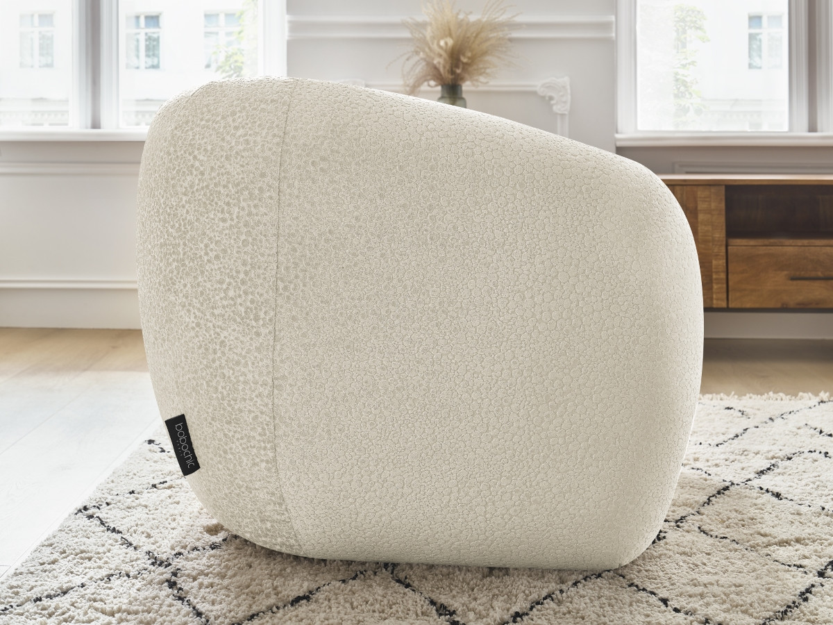 Bobochic Celine Sessel Strukturstoff Beige