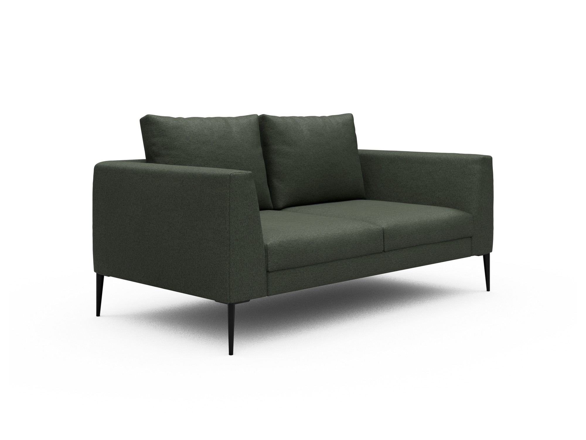 Skandi Home Sofa Paul 2-Sitzer Denari-Forest-Green moebelfaktor