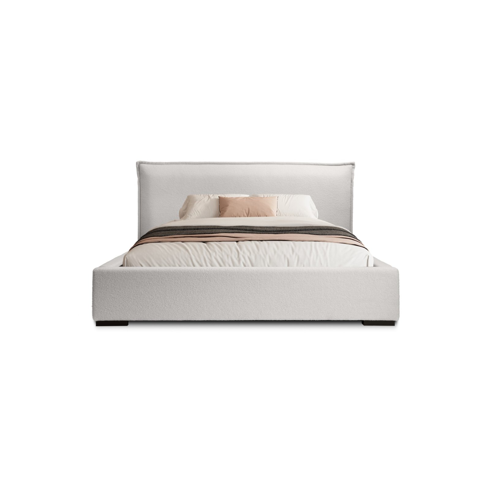 Polsterbett Renoa Boucle 160x200 mit Holzrahmen Quelle 01