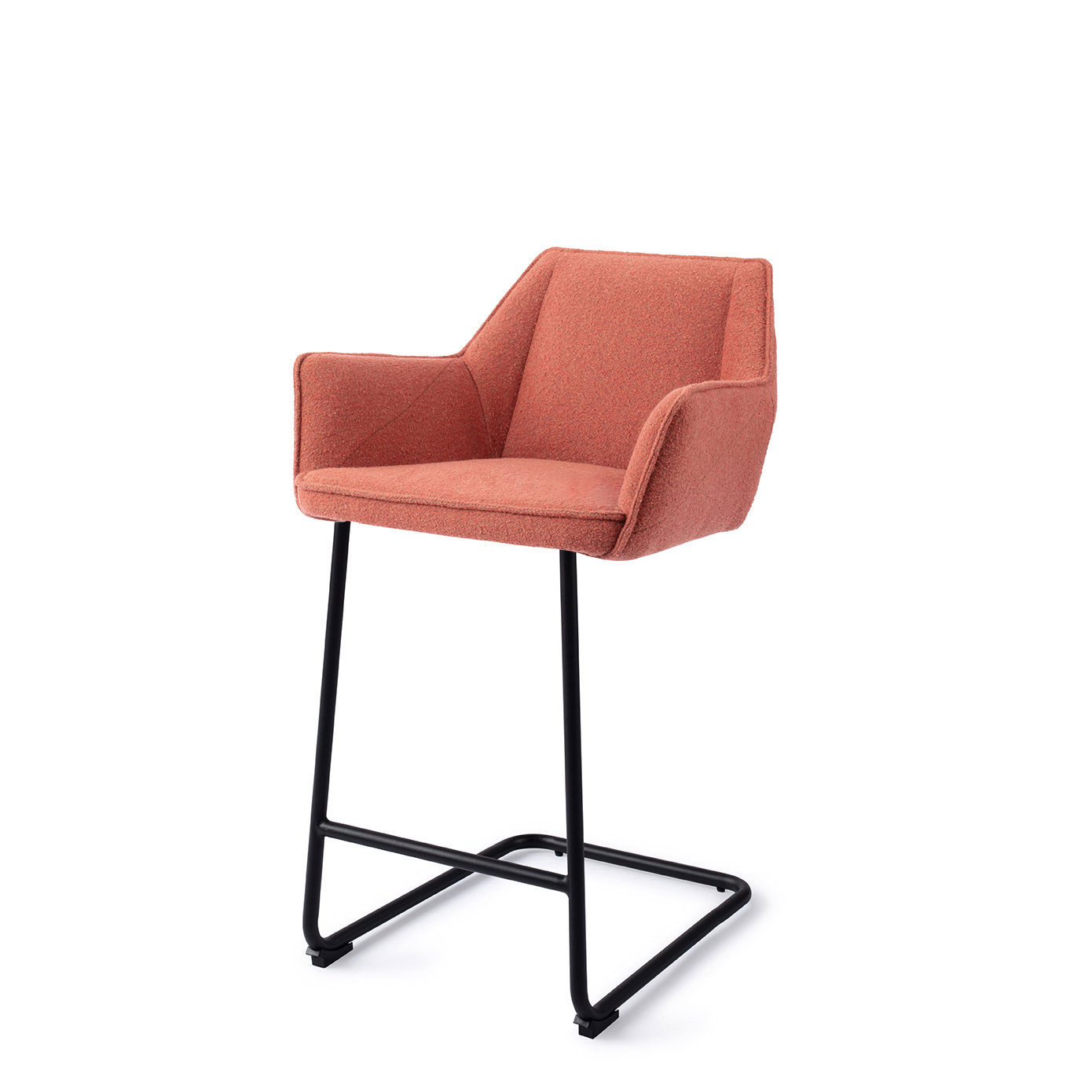 Jesper Home Barhocker Tome Shabby Saffron Arch Schwarz Tresenhöhe 65 cm