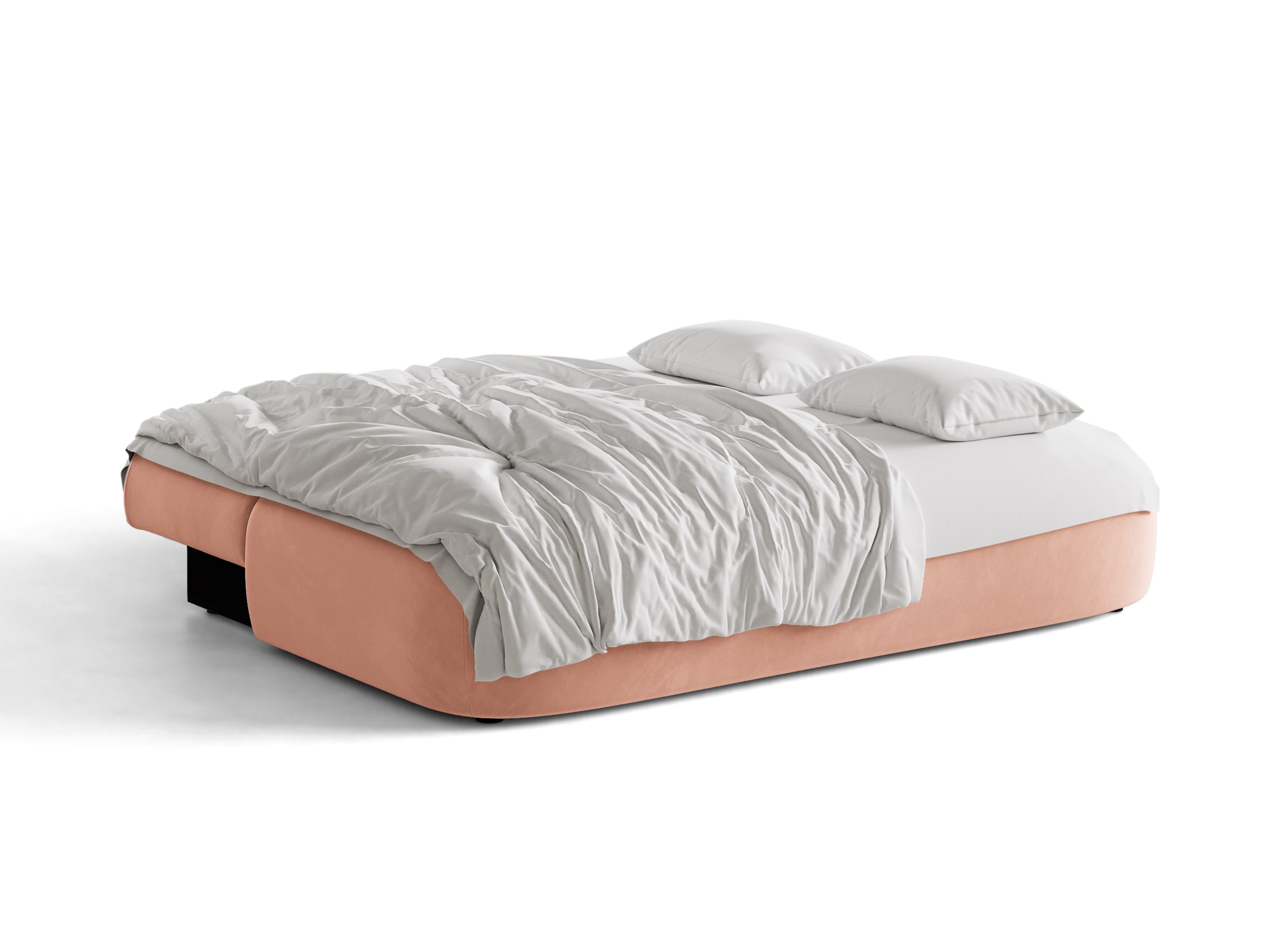 Micadoni Hena Sofa Mit Bettfunktion Und Stauraum Samt Salvador Rosa