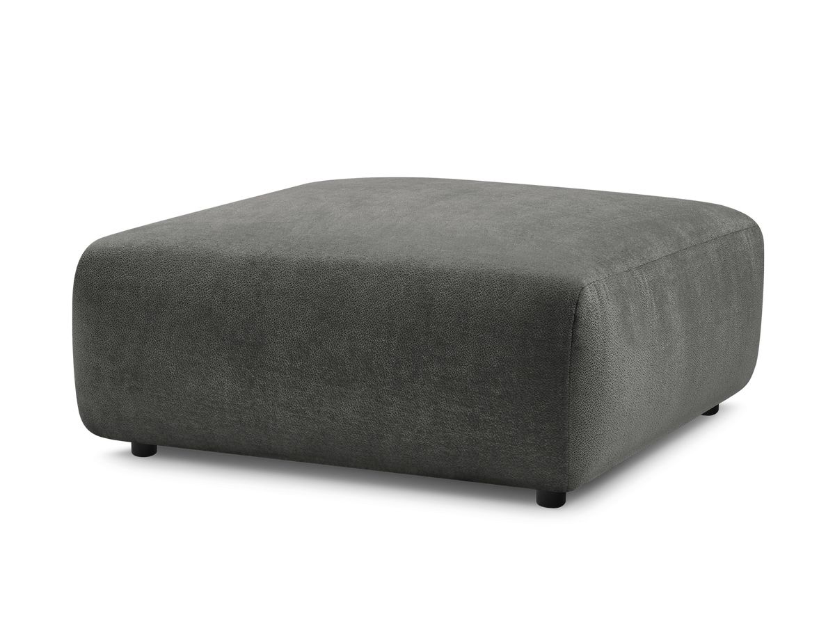 Bobochic Lucien Pouf Stoff Dunkelgrau