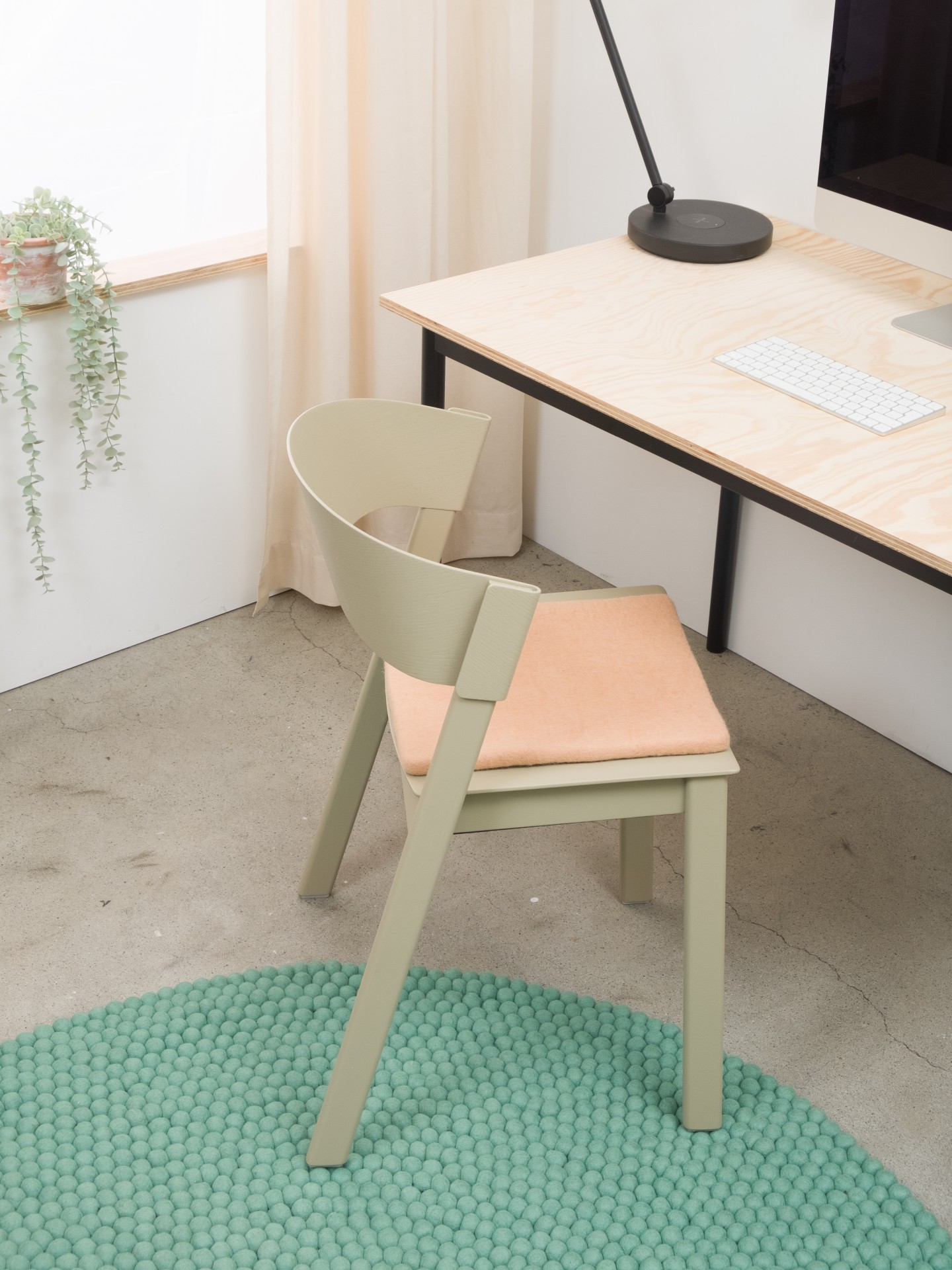 myfelt Merle - Flache Sitzauflage quadratisch