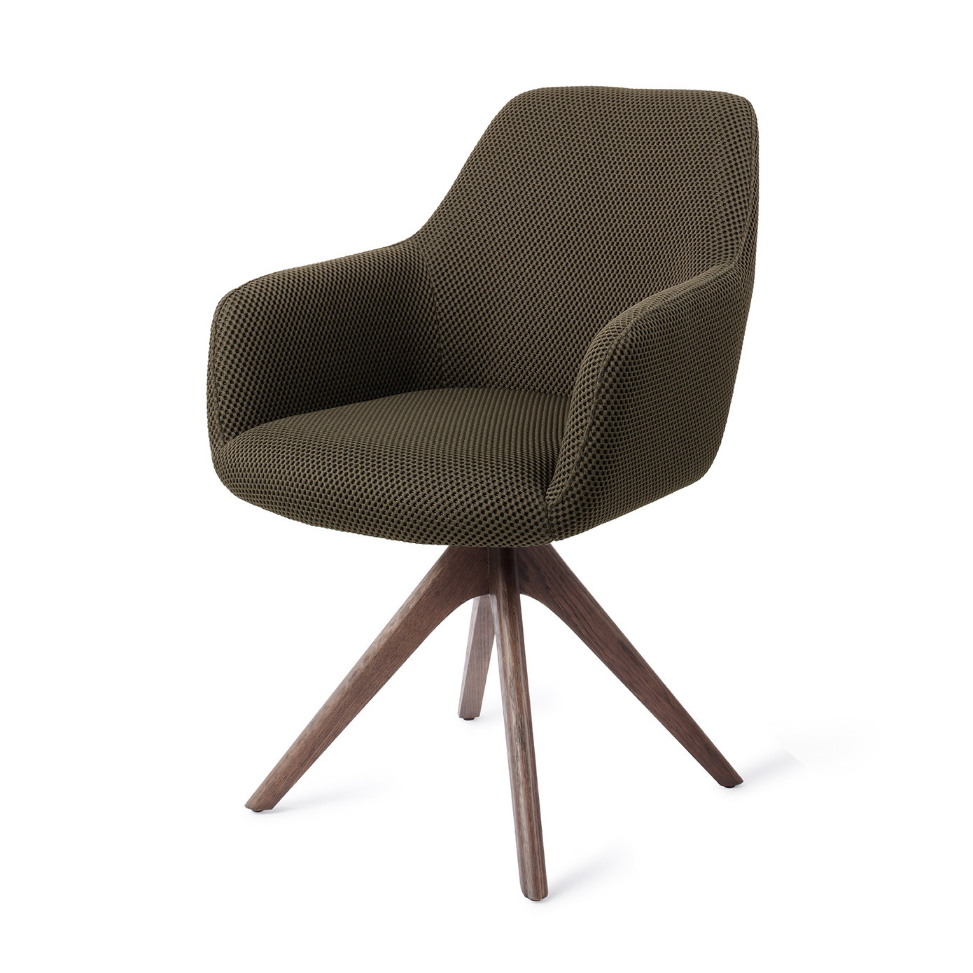 Jesper Home Esszimmerstuhl Hiroo Jungle Jewel Revolve Eiche Walnuss