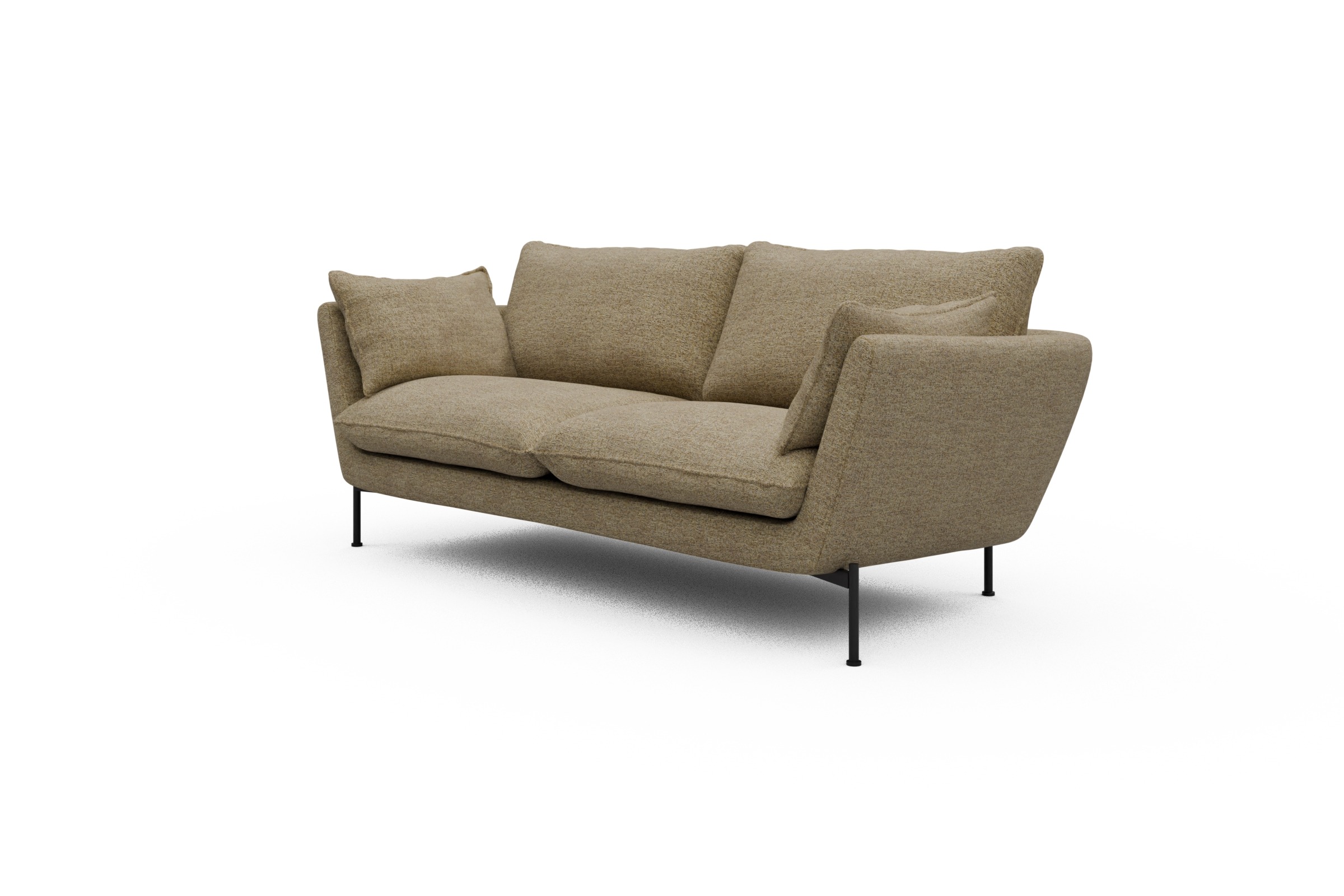 Sofa Anton 2-Sitzer Carreno-Silician-Yellow