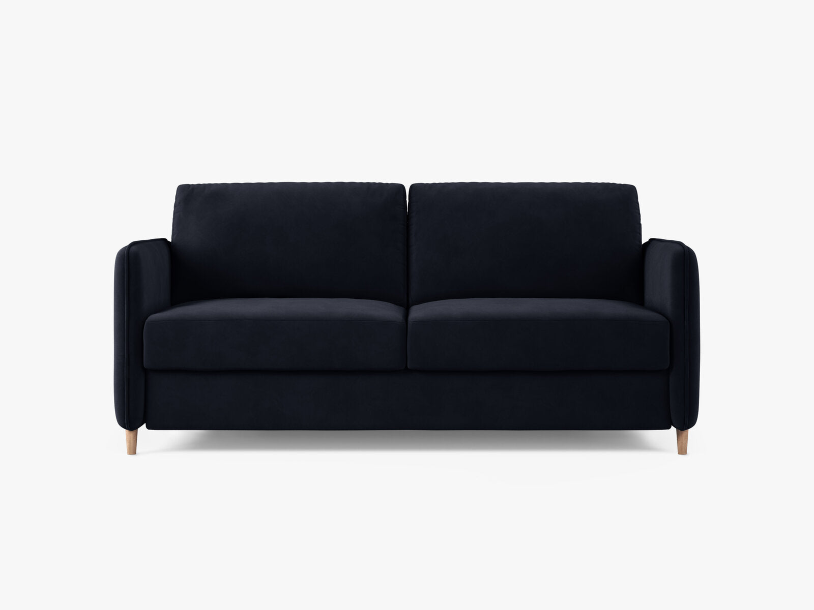 Micadoni Sofa mit Schlaffunktion Simo 3-Sitzer Samt Salvador Königsblau