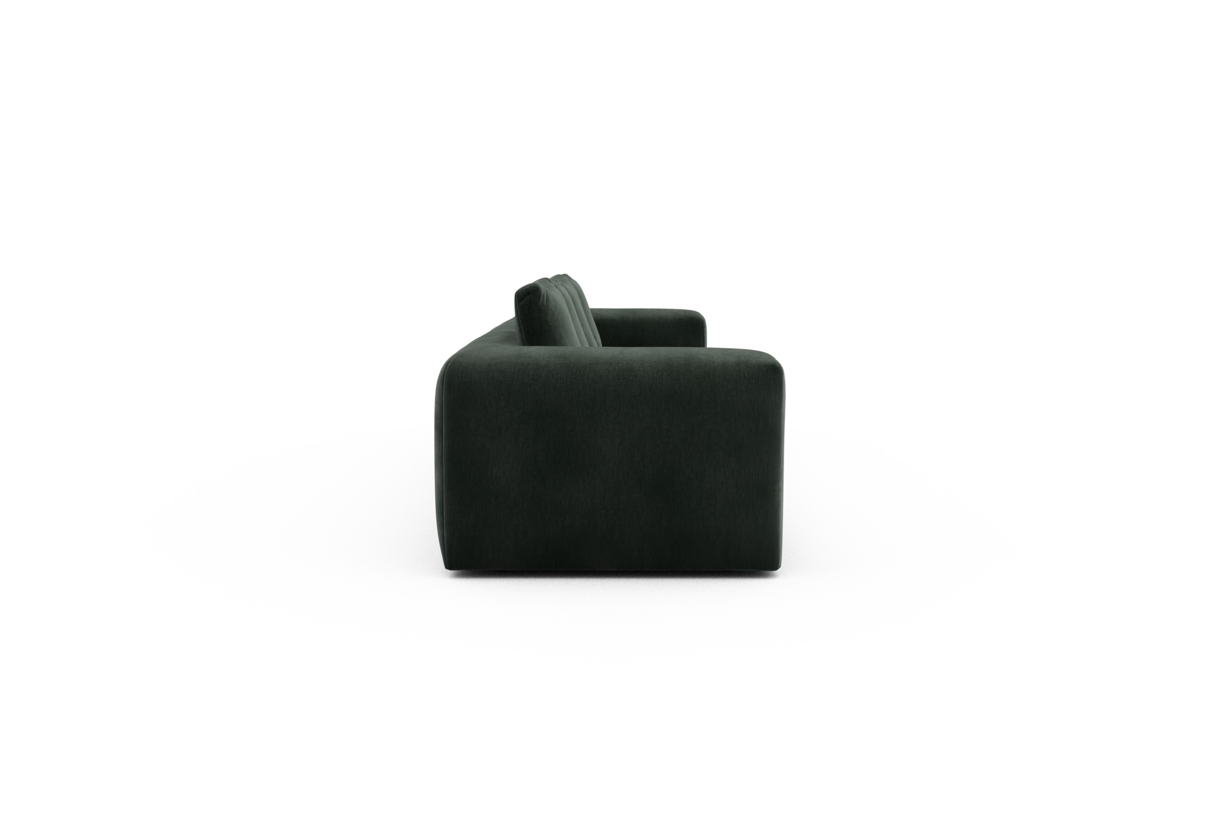 Sofa Modulares XXL Sofa Fred 5-Sitzer Smooth-Laurel-Green