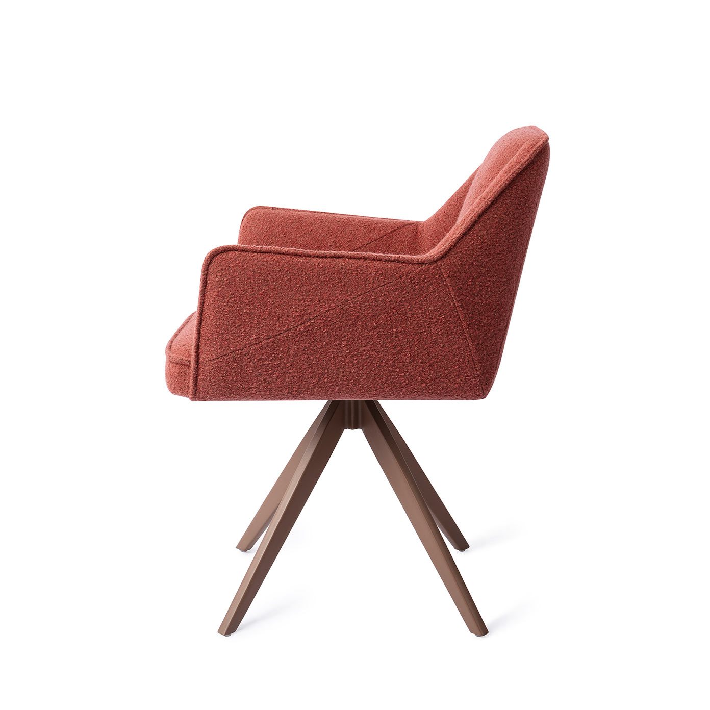 Jesper Home Esszimmerstuhl Tome Shabby-Saffron Turn Braun