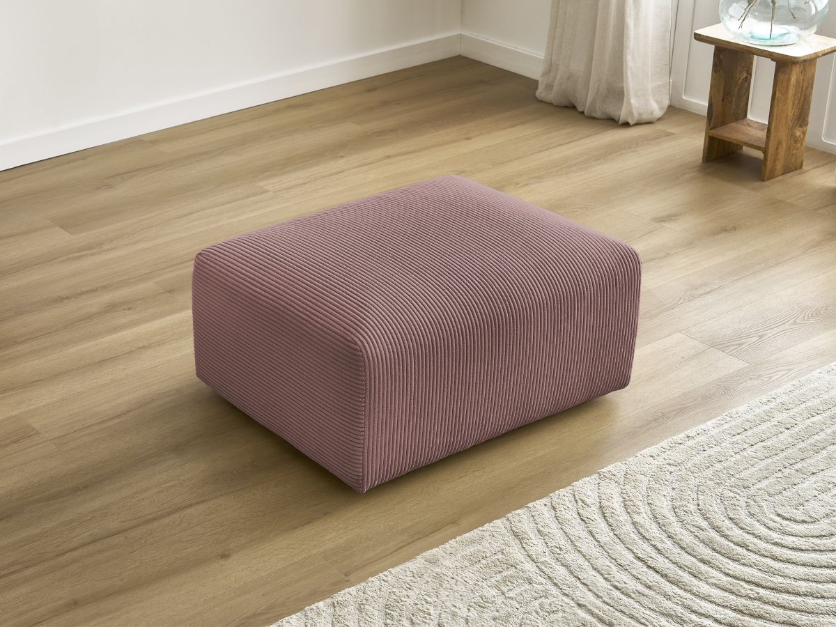 Bobochic Tina Pouf Cordsamt Rosa