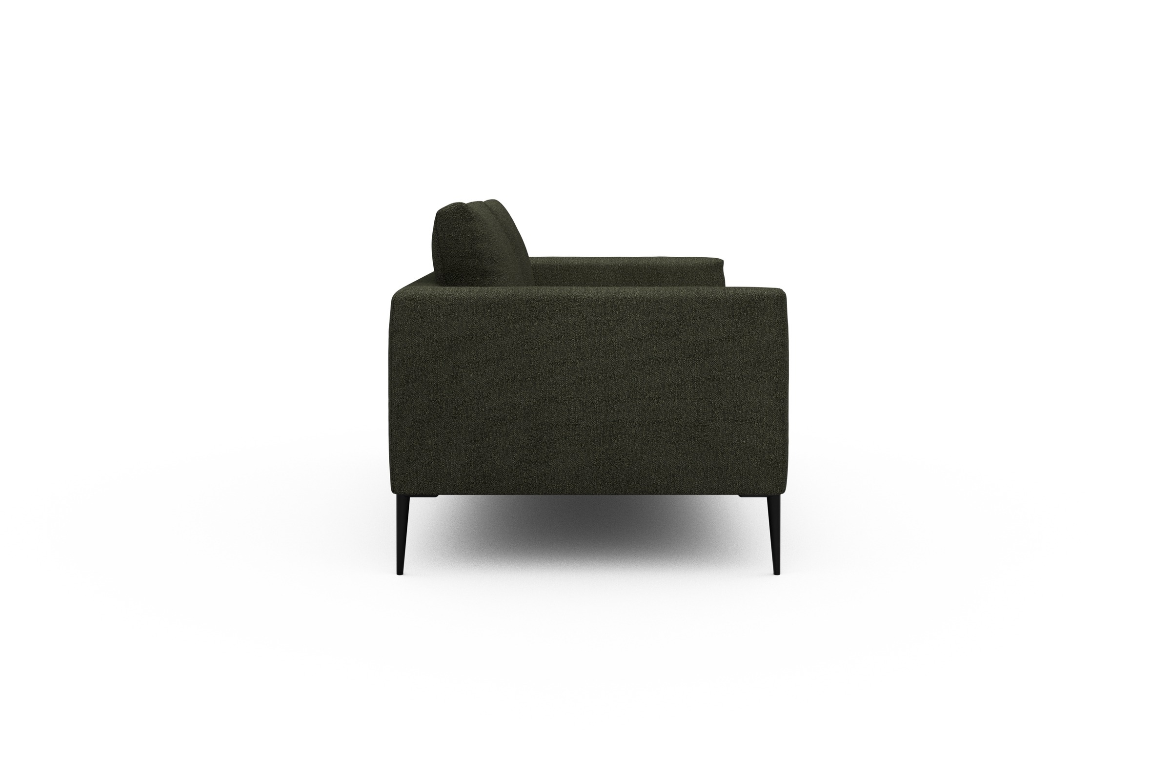 Sofa Paul 2-Sitzer Boucle-Forest-Green
