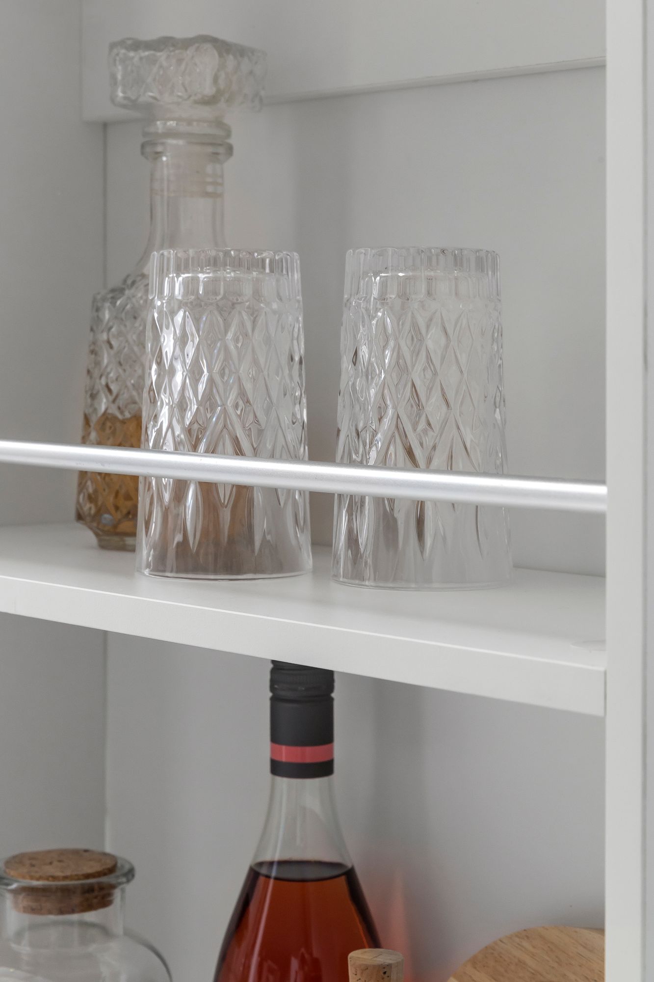Bartisch Fiska Weiß 120 × 60 × 107,5 cm