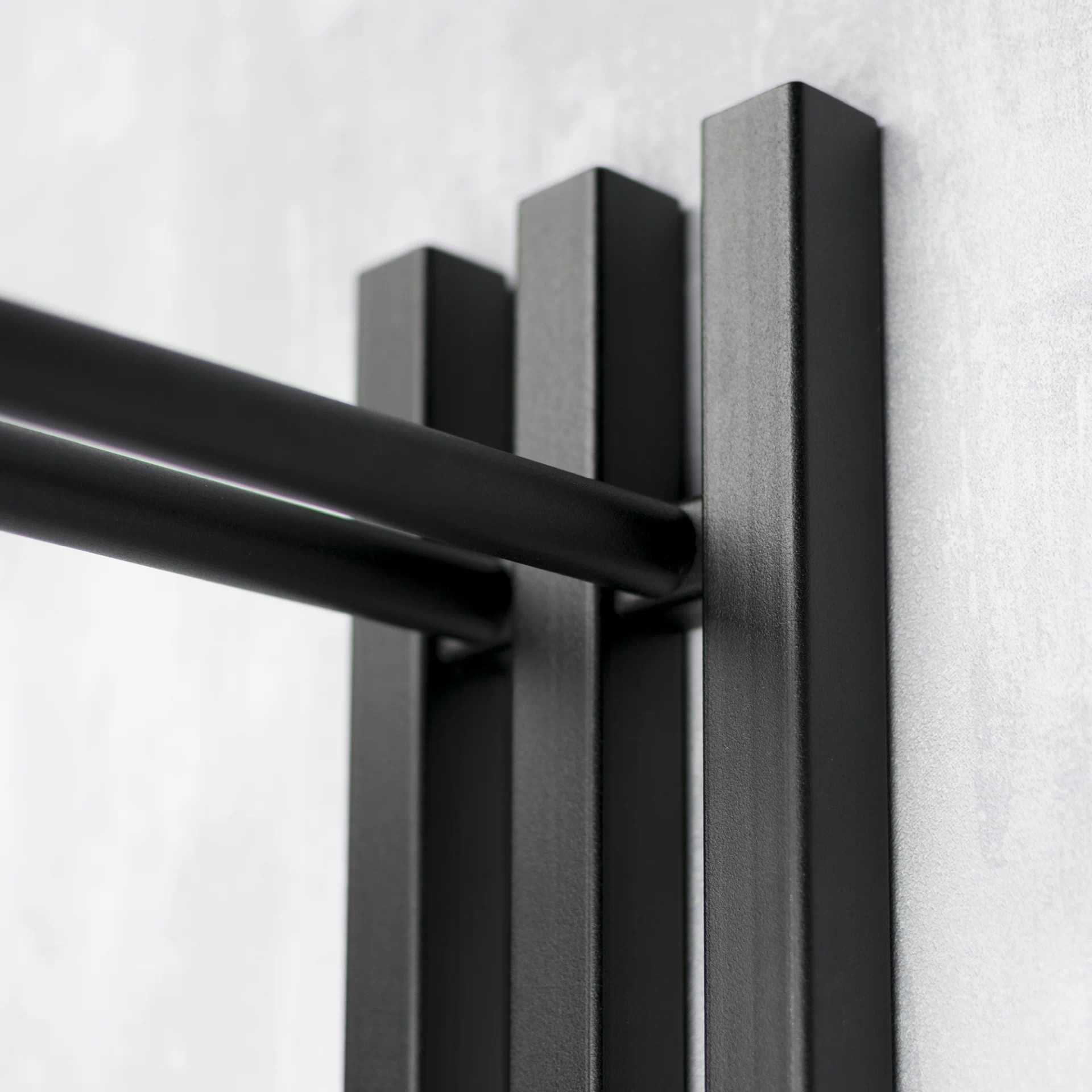Spinder Design Senza 1 Wandgarderobe Schwarz