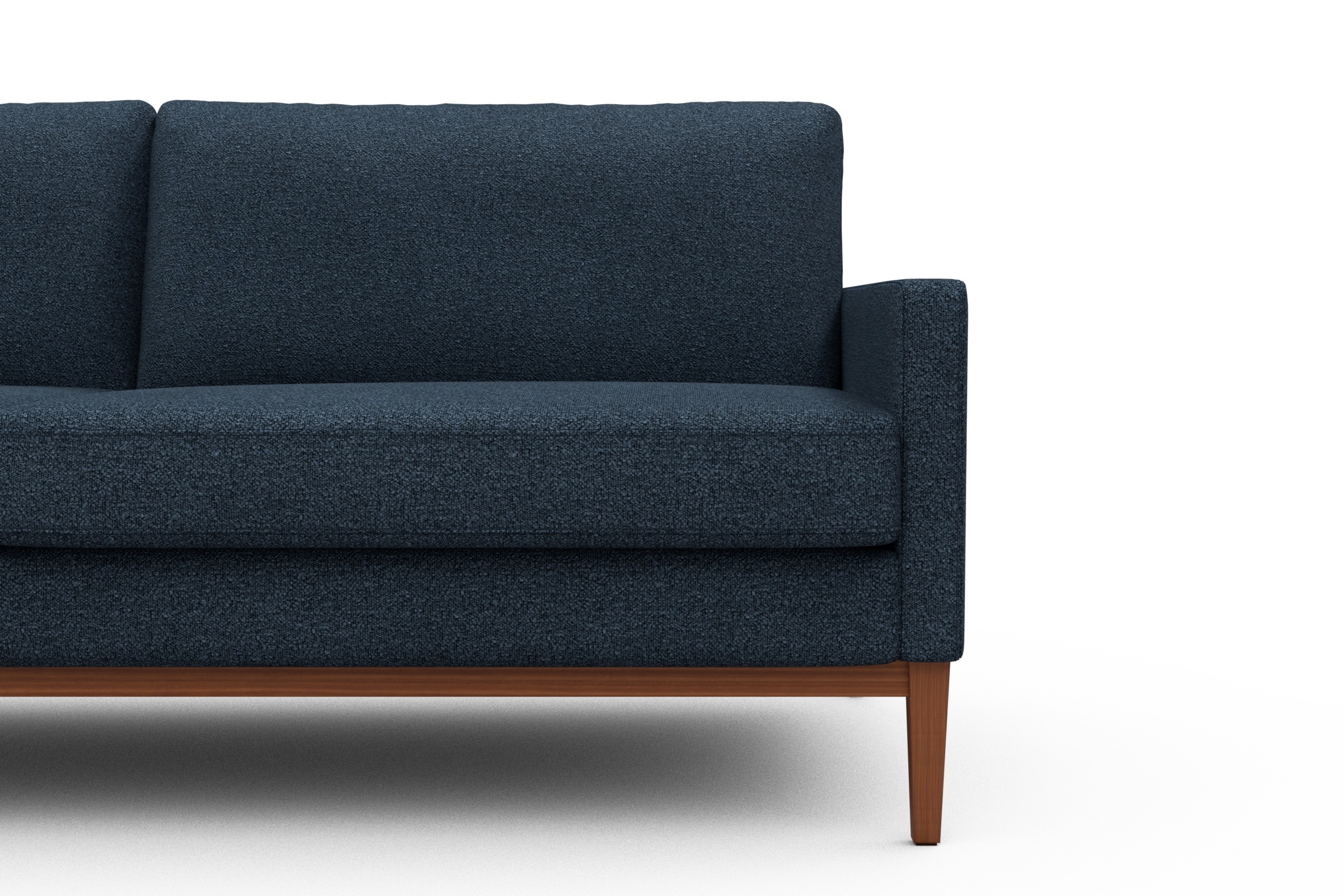 Sofa Bodo 2-Sitzer Boucle-Blue