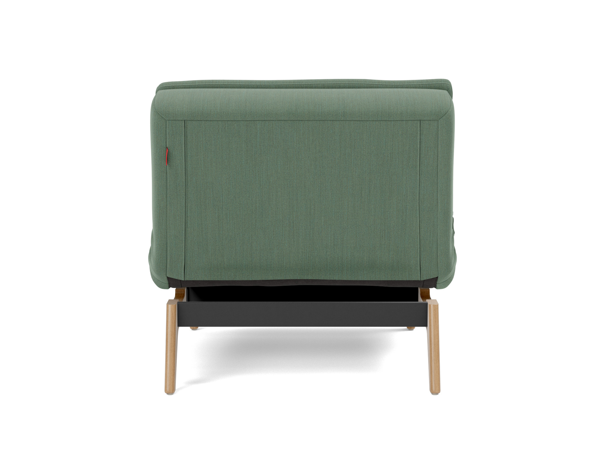 Sessel Dublexo Flachgewebe Elegance 518-Green Beine Eiche