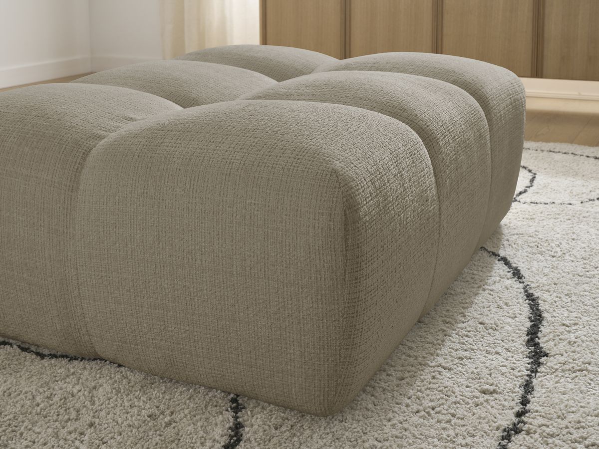 Bobochic Anakin Pouf Strukturstoff Taupe