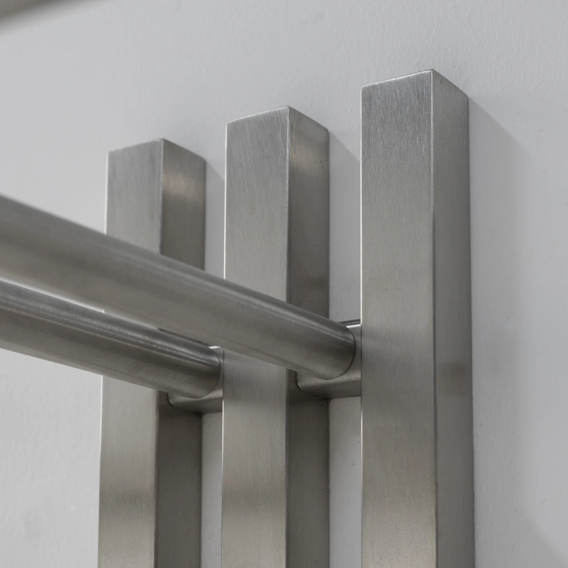 Spinder Design Senza 1 Wandgarderobe Edelstahl