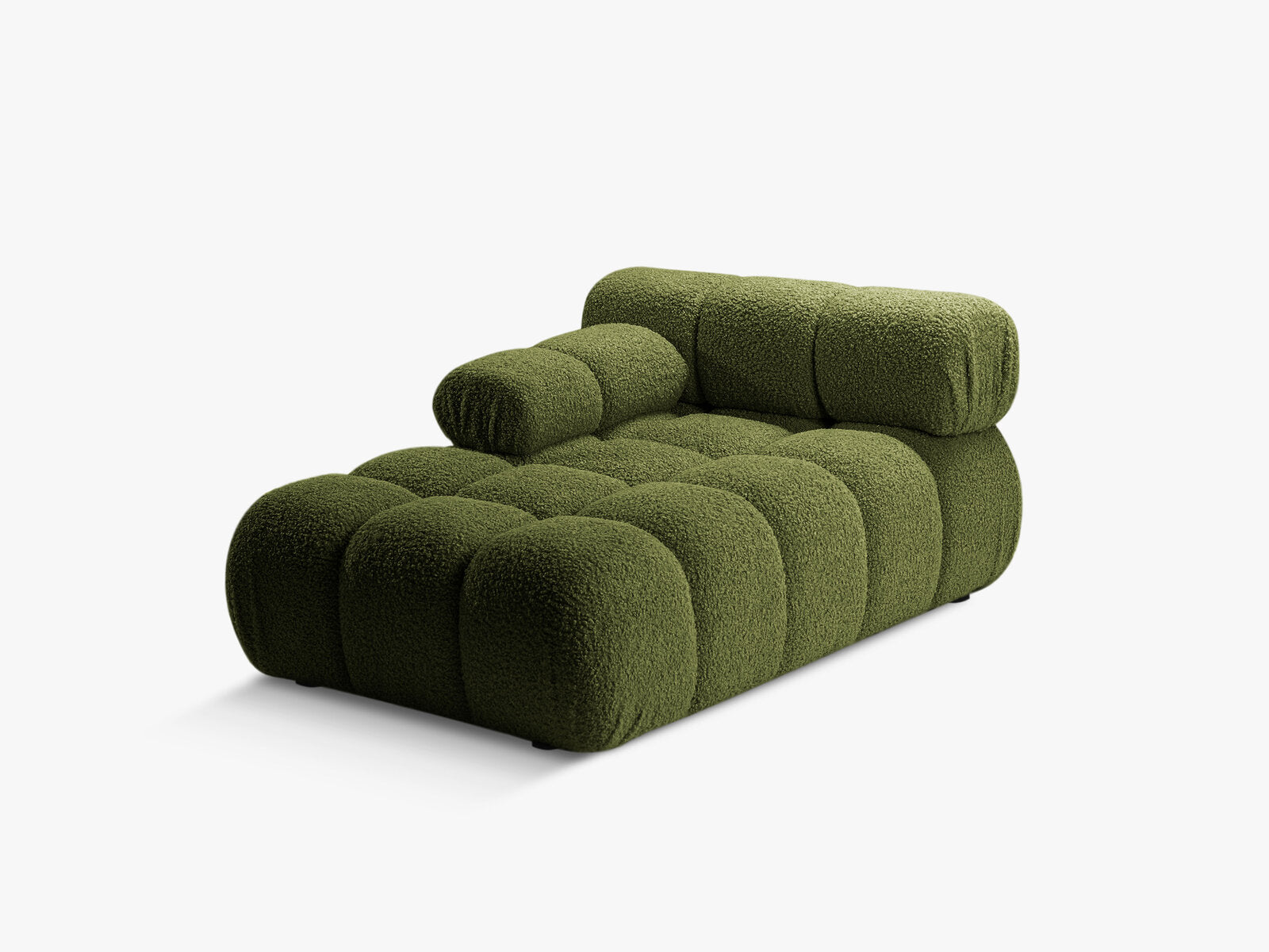Micadoni Recamiere Bellis Links Boucle Rolf Grün