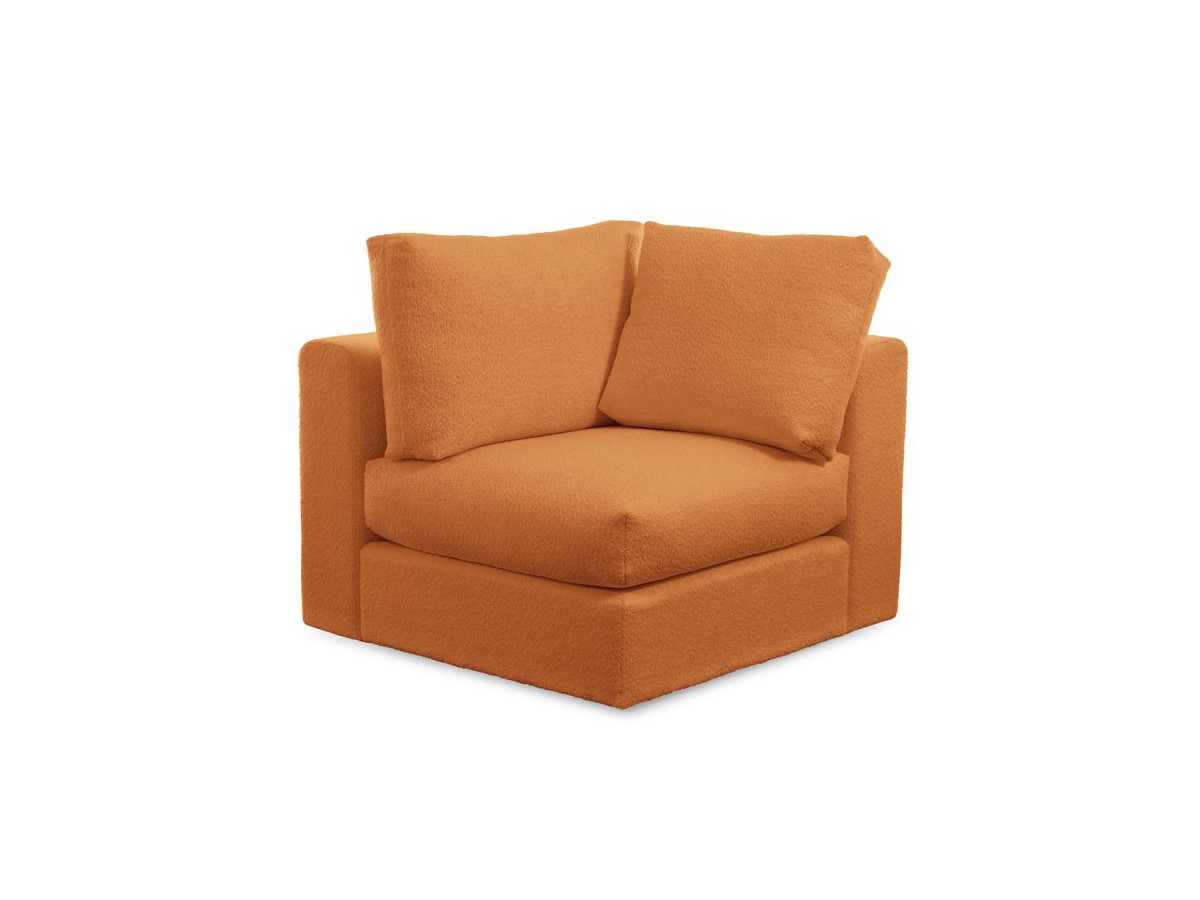 Bobochic Paris Eckmodul Bouclé-Stoff Gelb