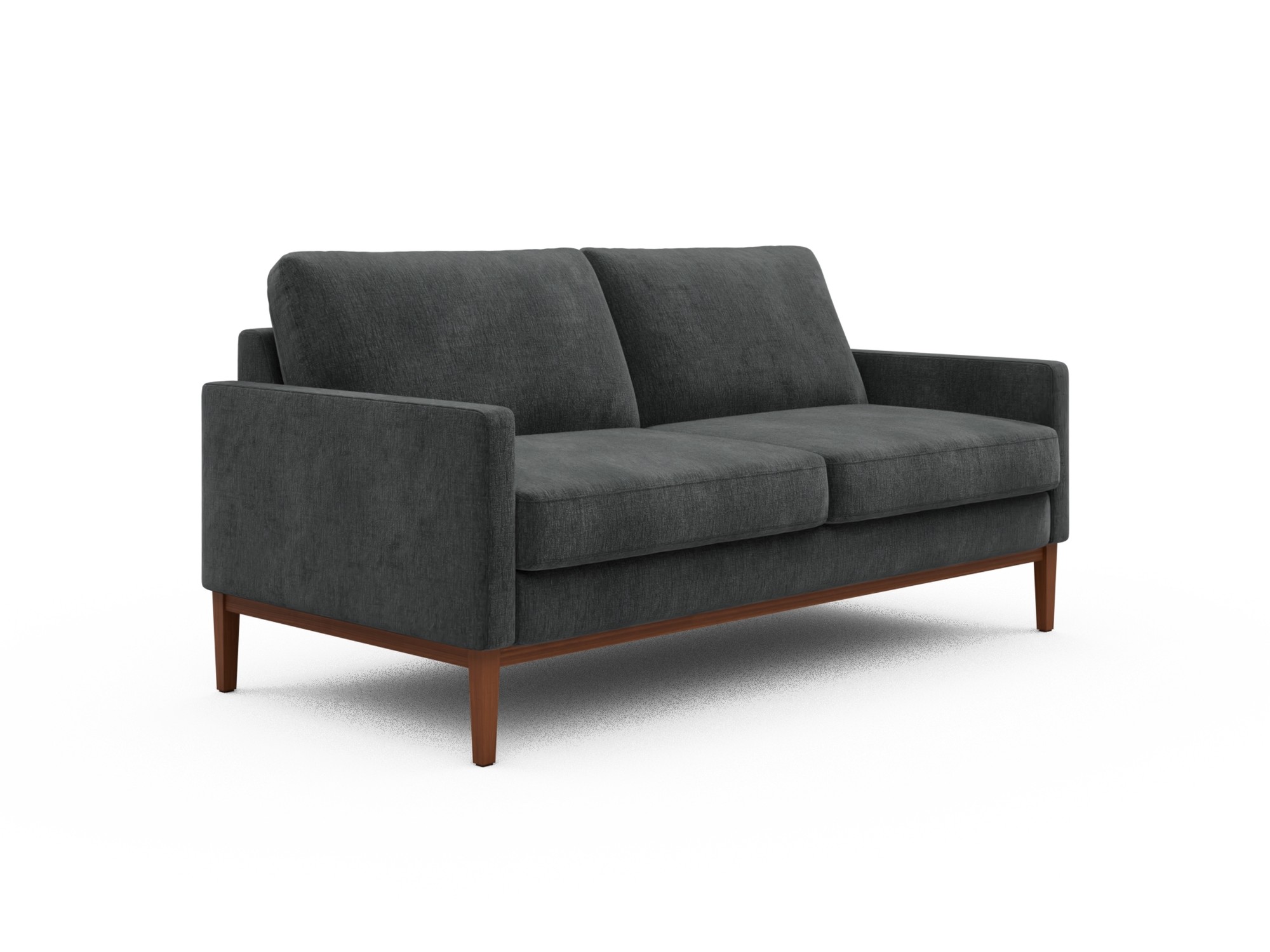 Skandi Home Sofa Bodo 2,5-Sitzer Smooth-Deep-Warm-Grey moebelfaktor