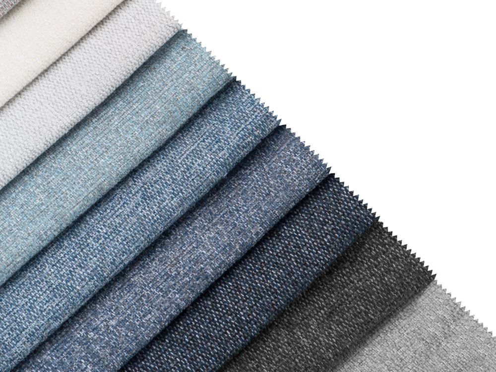 Cosmopolitan Design Stauraumbett mit Kopfteil Livigno 200x200 Strukturierter Stoff Solid Weiß
