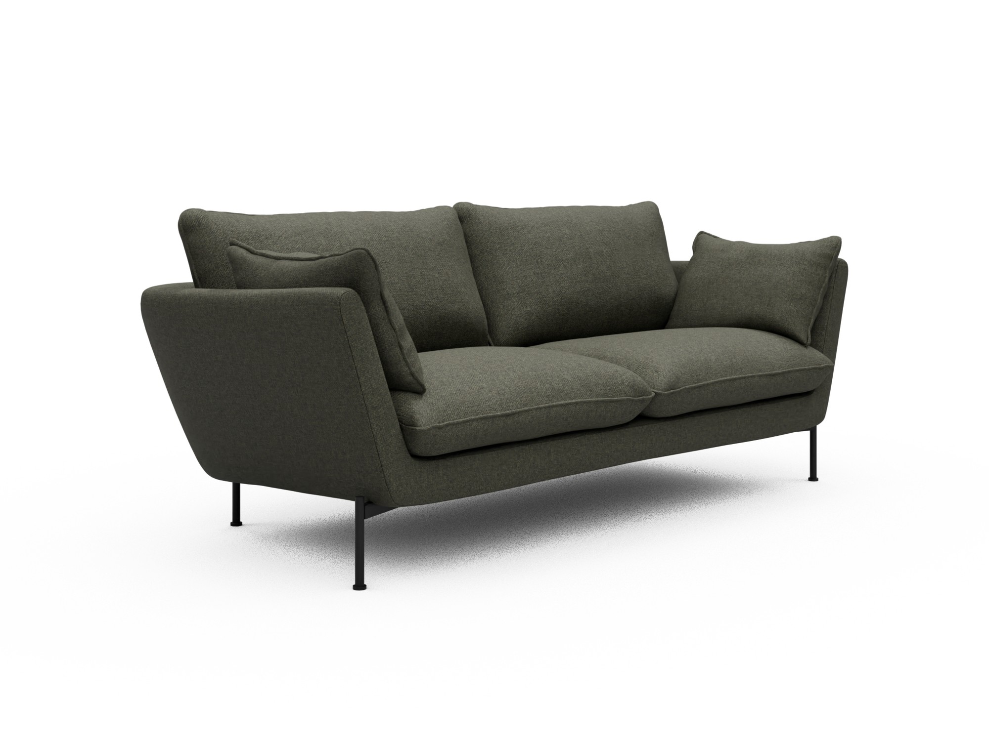 Skandi Home Sofa Anton 2-Sitzer Sama-Winter-Moss moebelfaktor