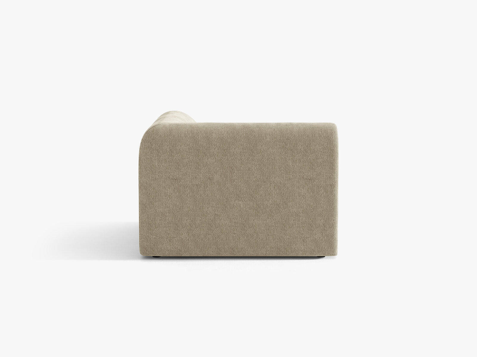 Micadoni Modul Ecke Miley Chenille Eden Dunkelbeige