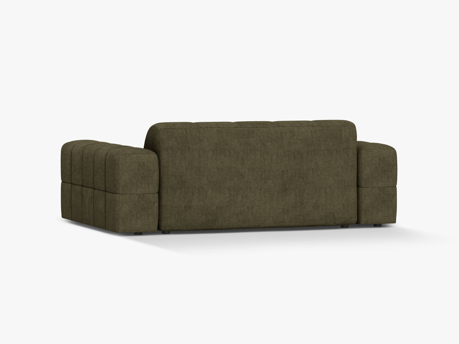 Micadoni Jennifer Sofa 2-Sitzer Chenille Eden Grün