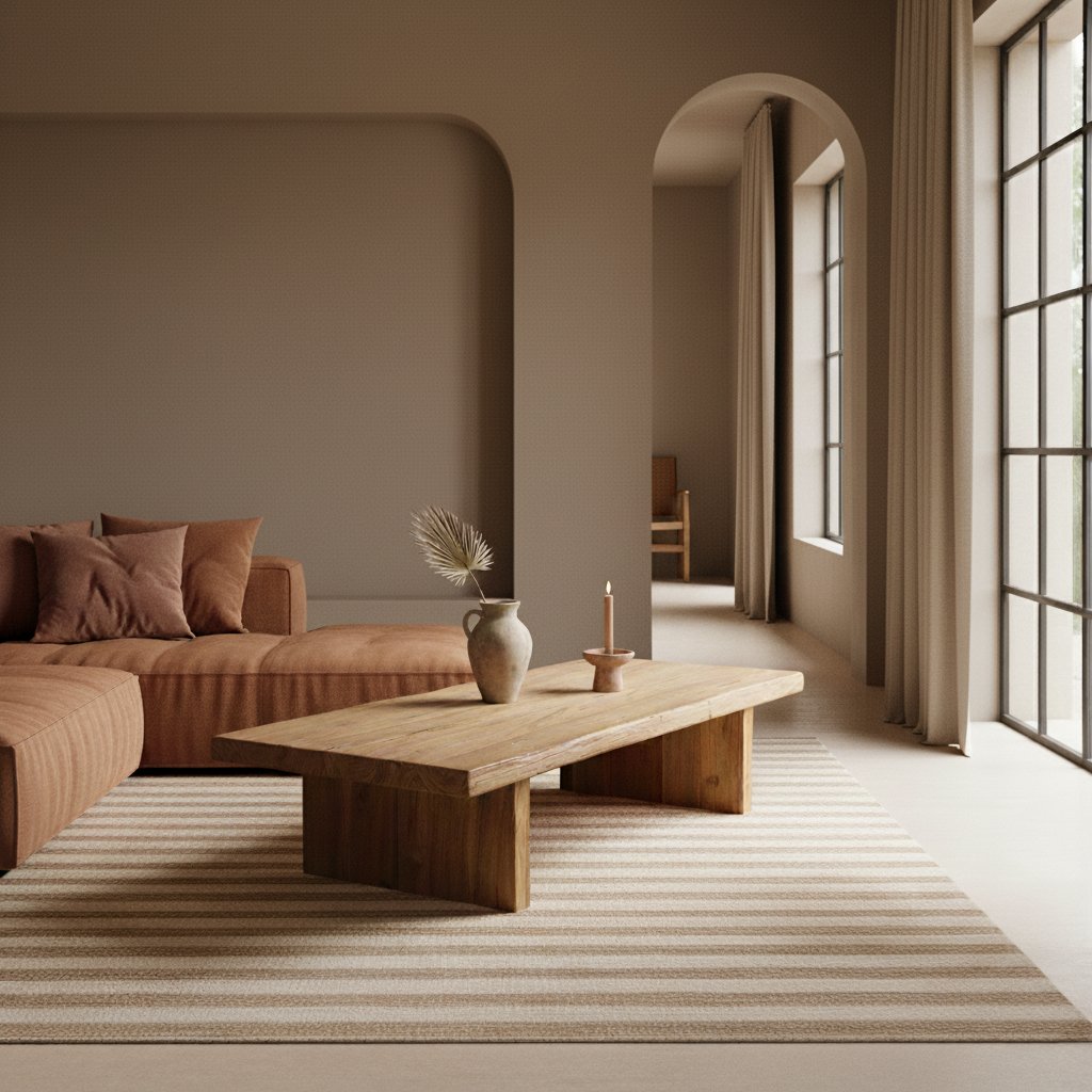 Raw Materials Couchtisch Teak Recyclingholz