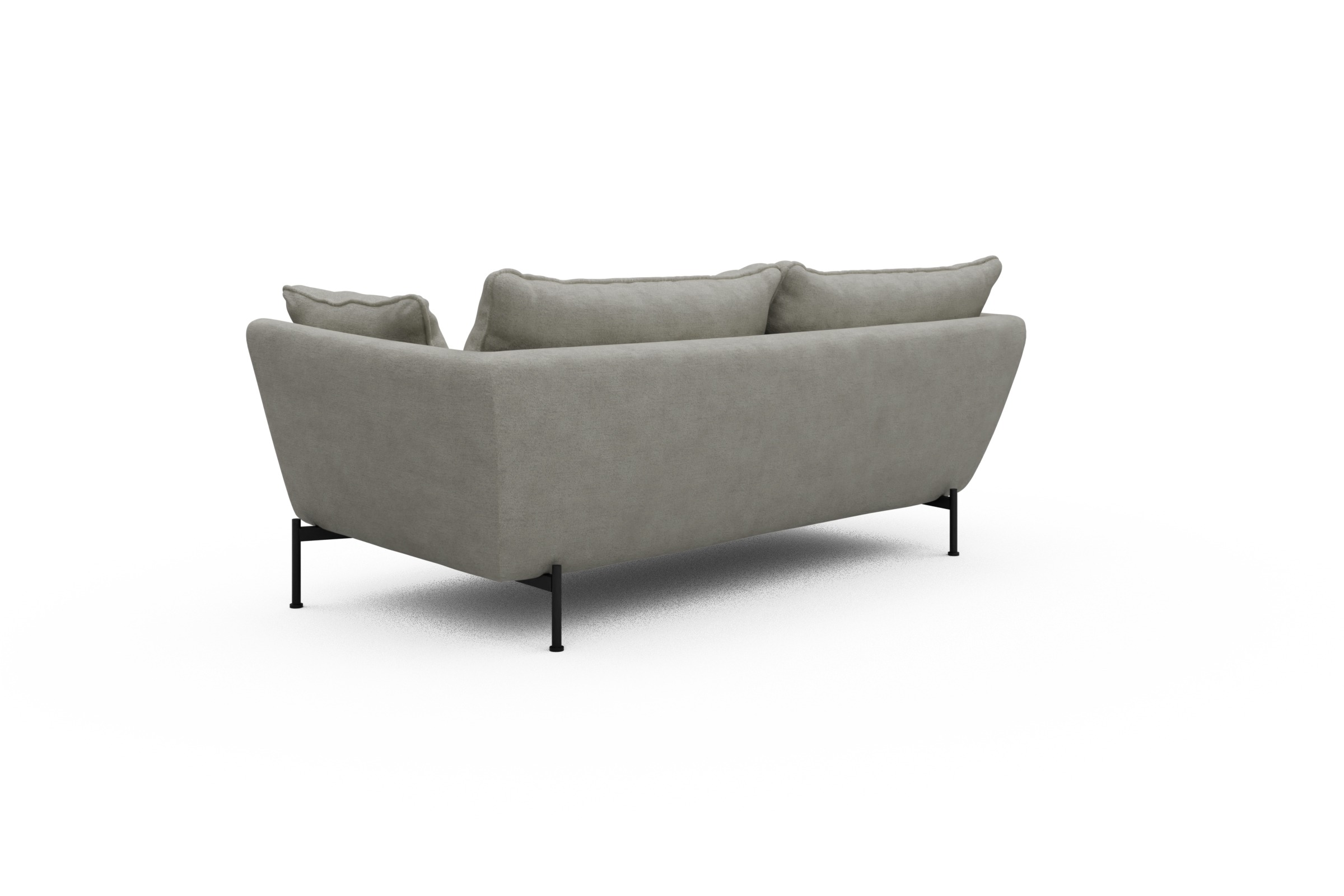 Sofa Anton PREMIUM 2-Sitzer Carreno-Moon-Stone-White