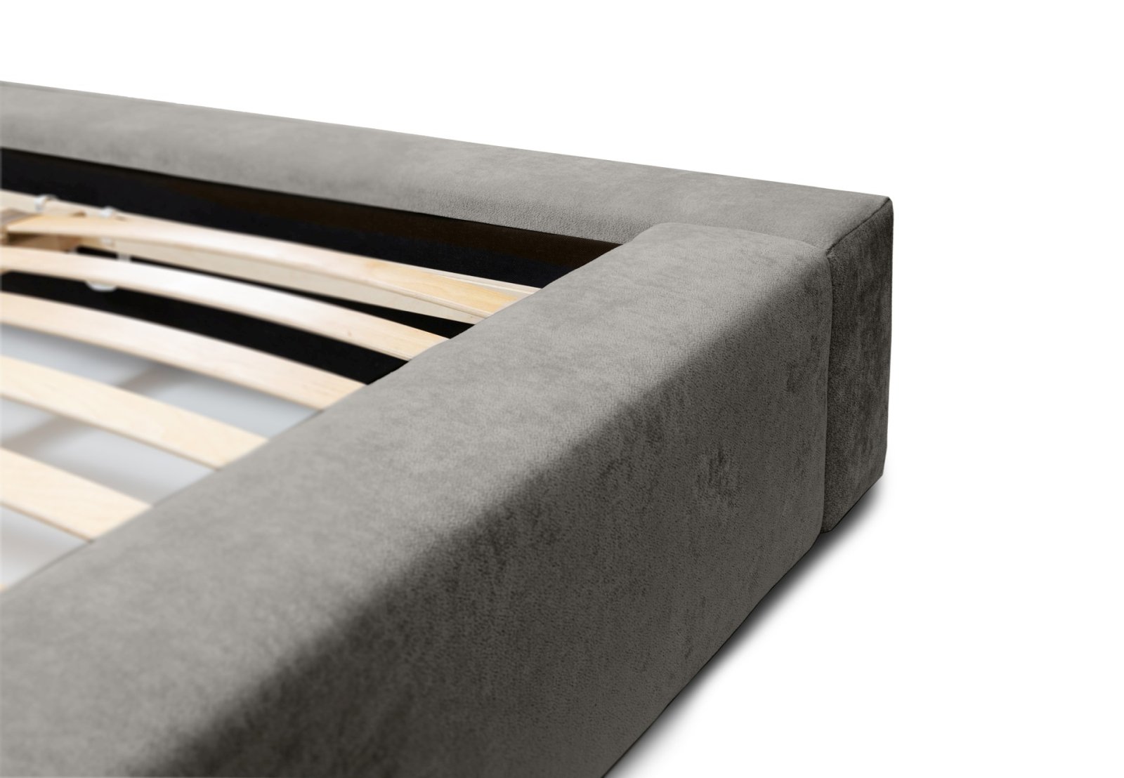 Polsterbett Pavo Chenille 180x200 mit Metallrahmen Ditra-New 15