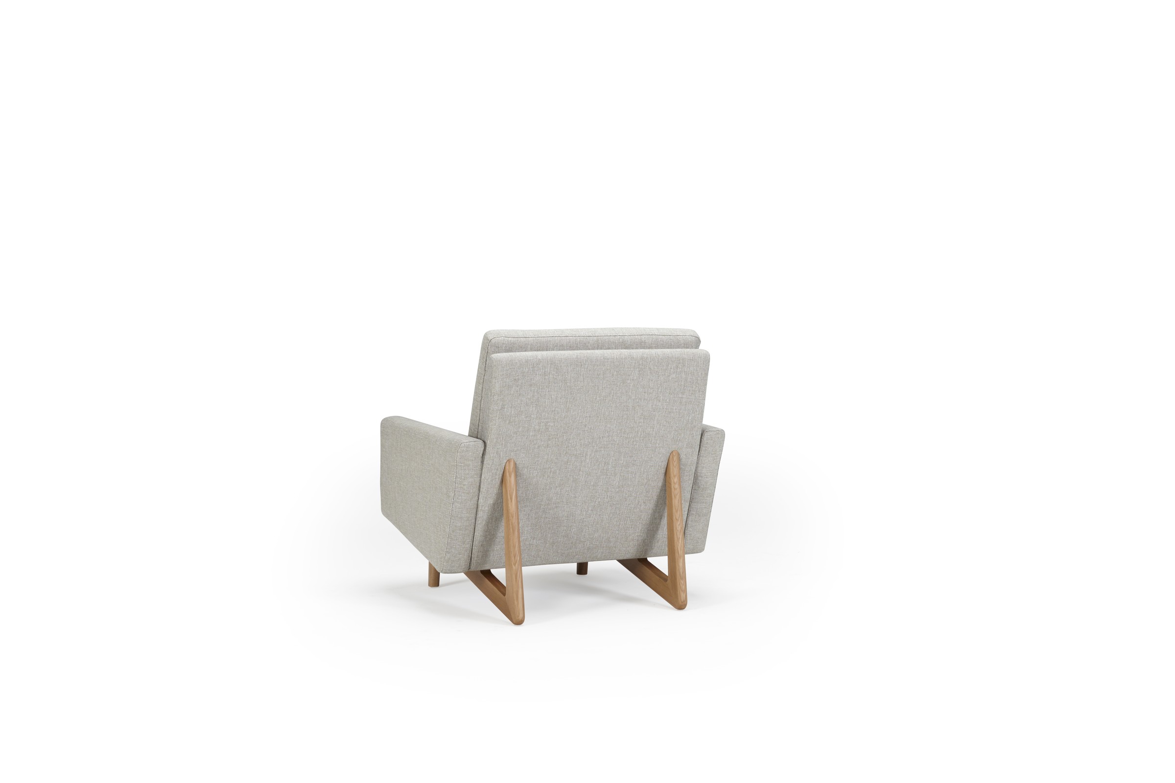 Sessel Arne Strukturierter Stoff Denari 487-Clean-Beige