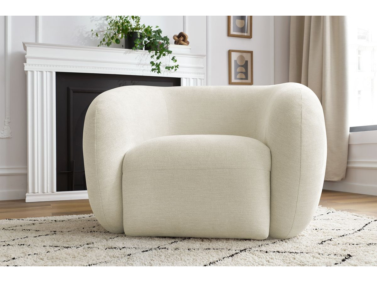 Bobochic Celine Sessel Stoff Beige